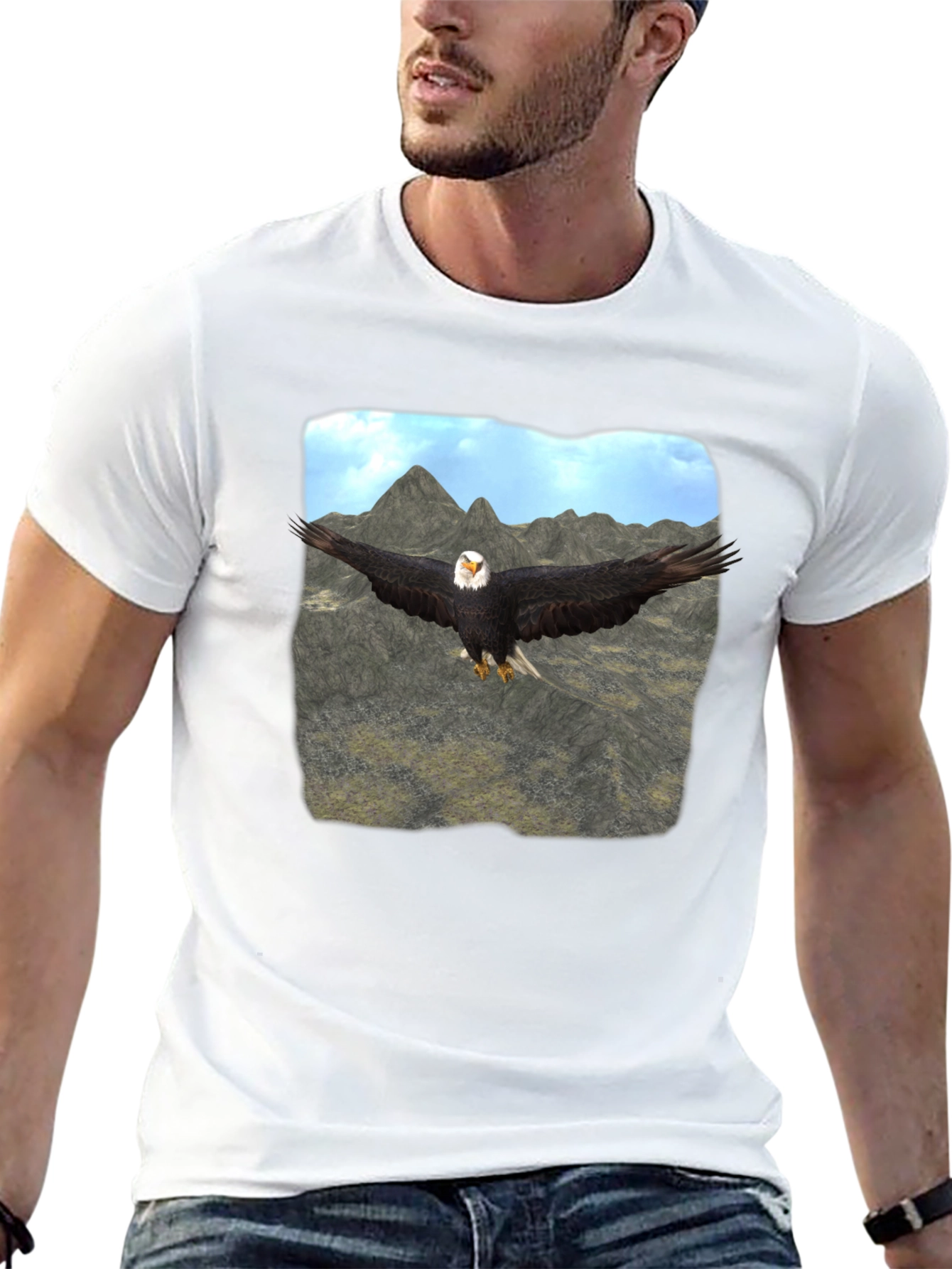 Eagle Mountain Black T-Shirt
