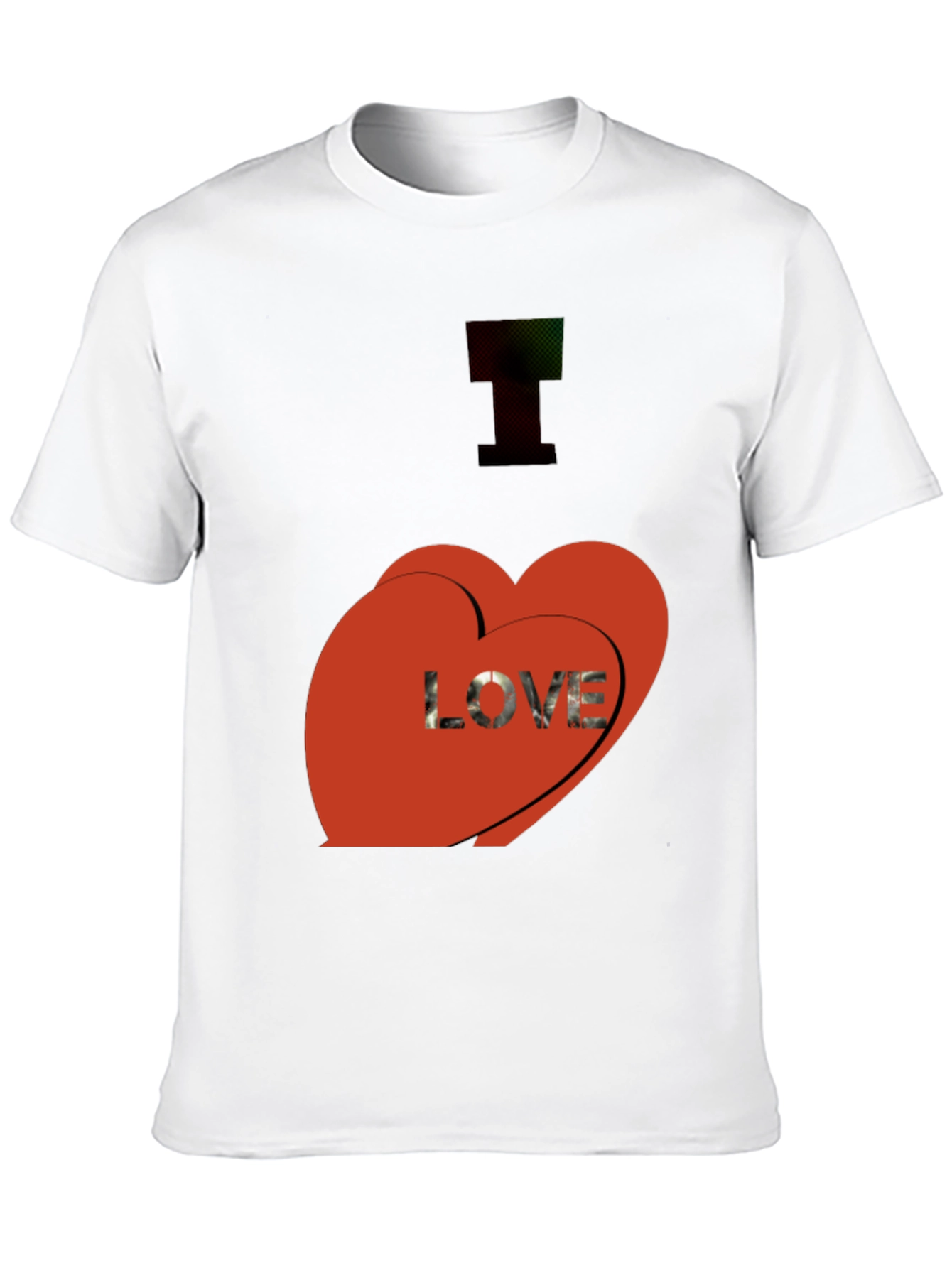 I Love You T-Shirt - Black Graphic Tee