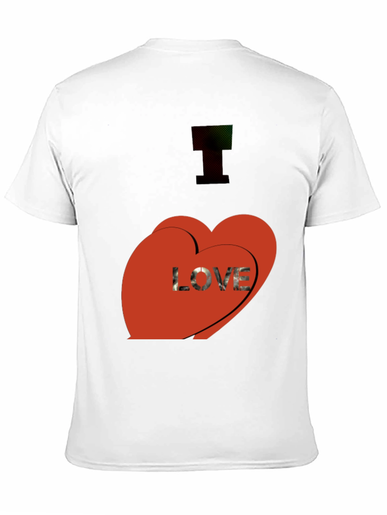 I Love You T-Shirt - Black Graphic Tee
