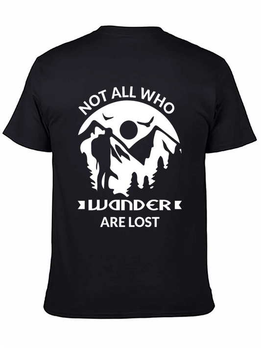 Wanderers Wisdom Graphic Tee - Black