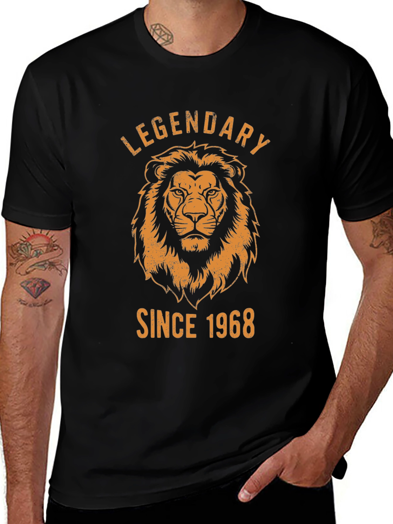Legendary Since 1968 Lion Graphic T-Shirt