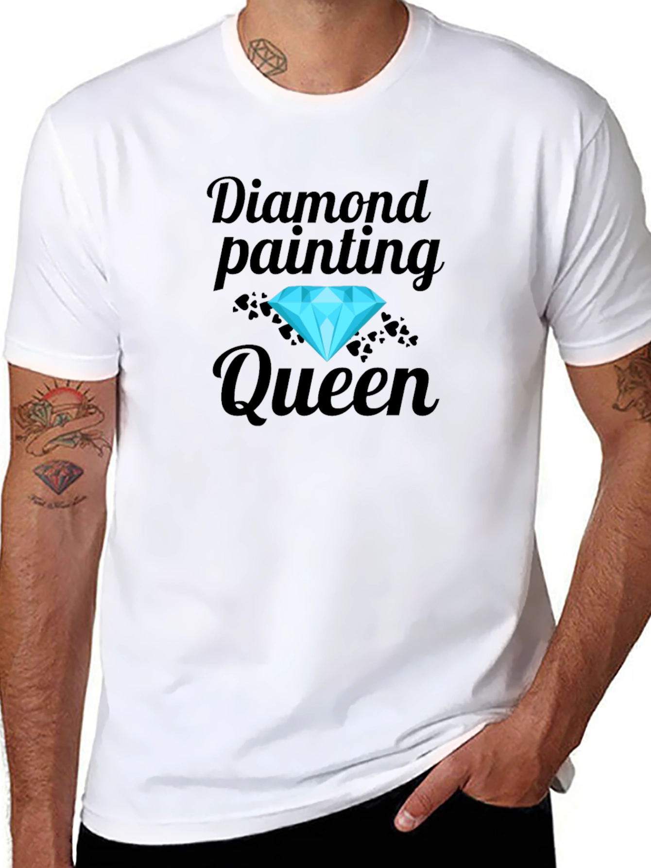 Diamond Painting Queen T-Shirt