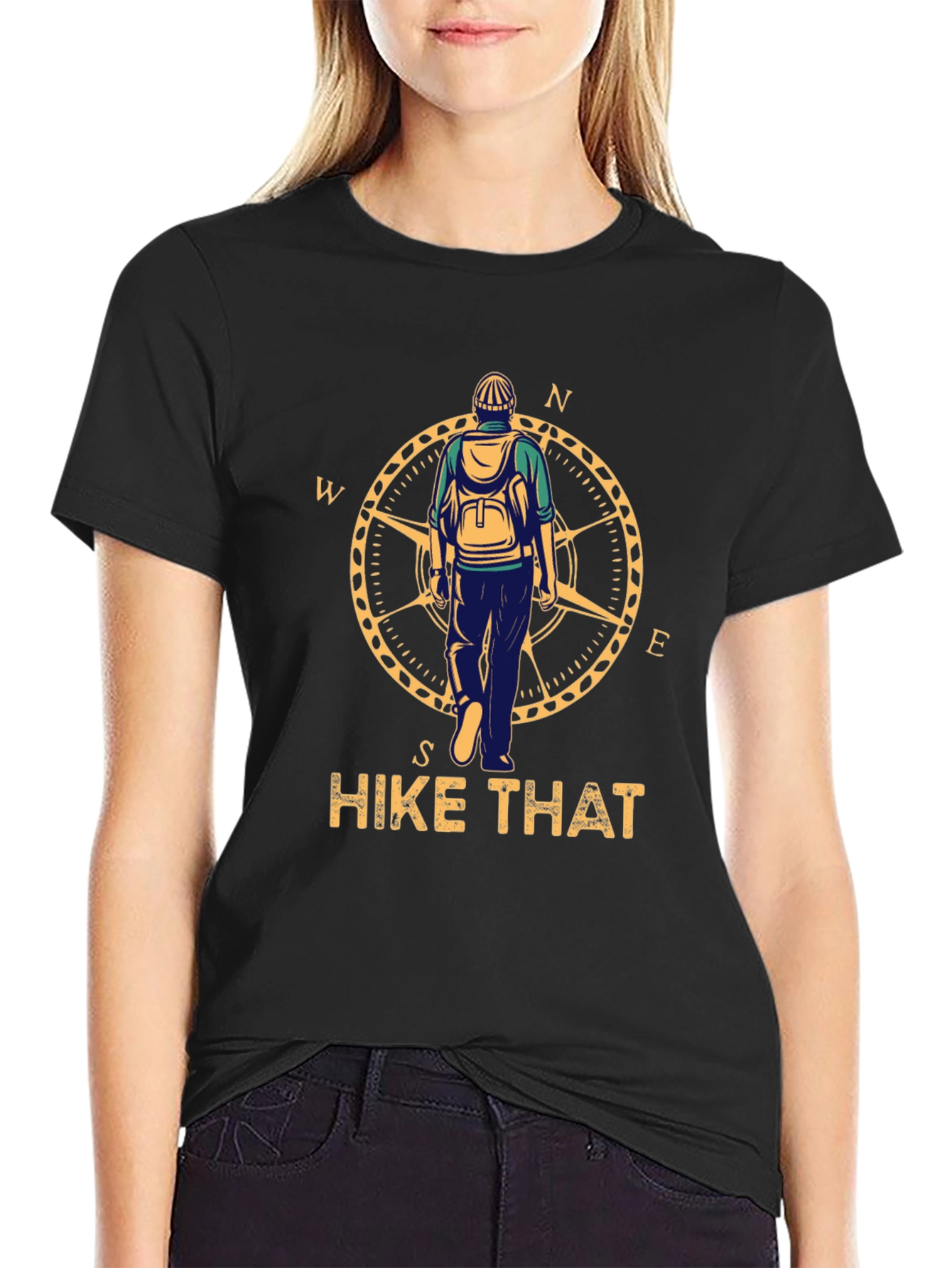 Hike That Graphic Tee - Adventure Awaits!