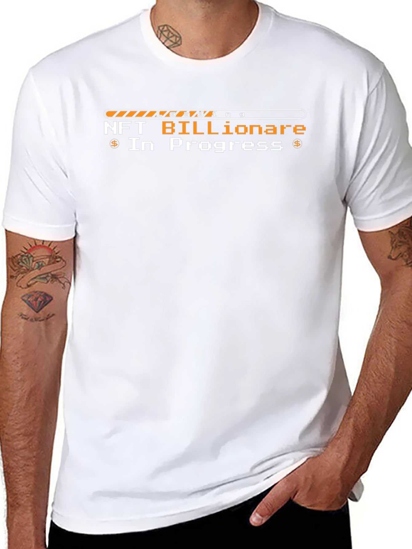 NFT Billionaire In Progress Loading T-Shirt