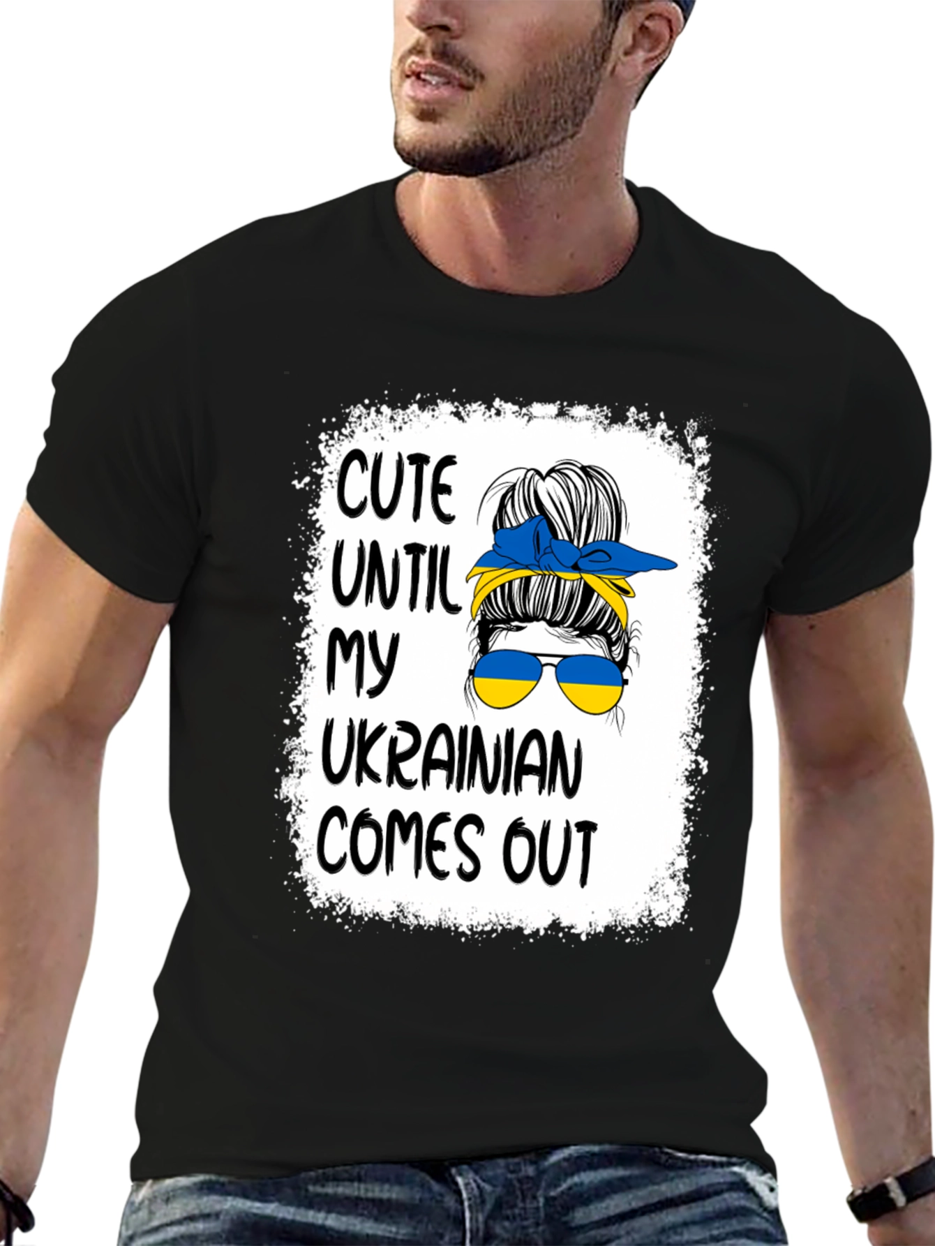Cute Until My Ukrainian Comes Out T-Shirt