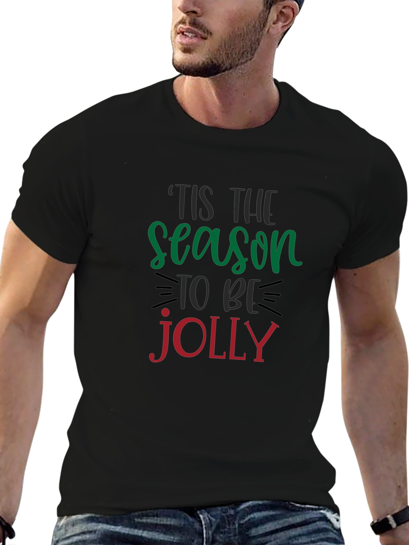 Tis the Season to Be Jolly Graphic Tee