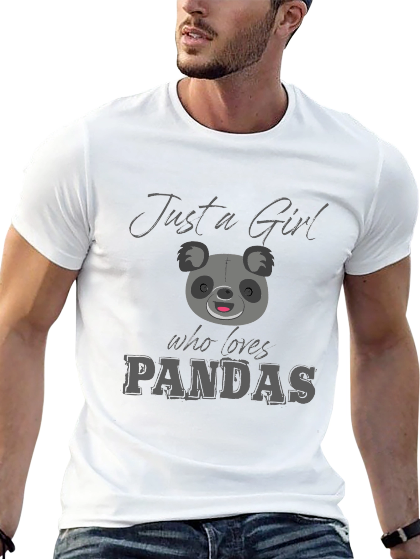 Just a Girl Who Loves Pandas T-Shirt