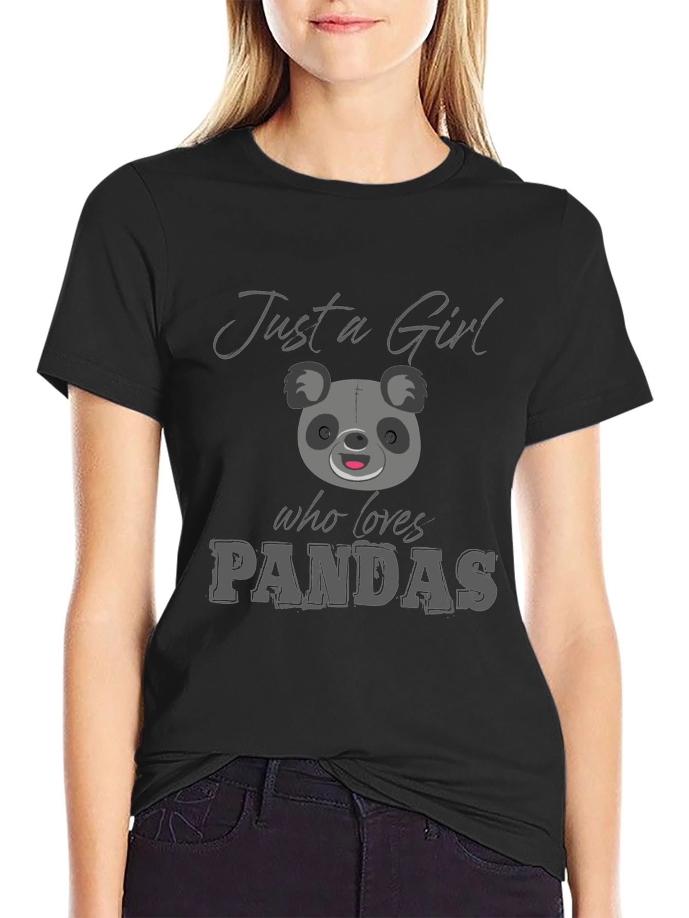 Just a Girl Who Loves Pandas T-Shirt