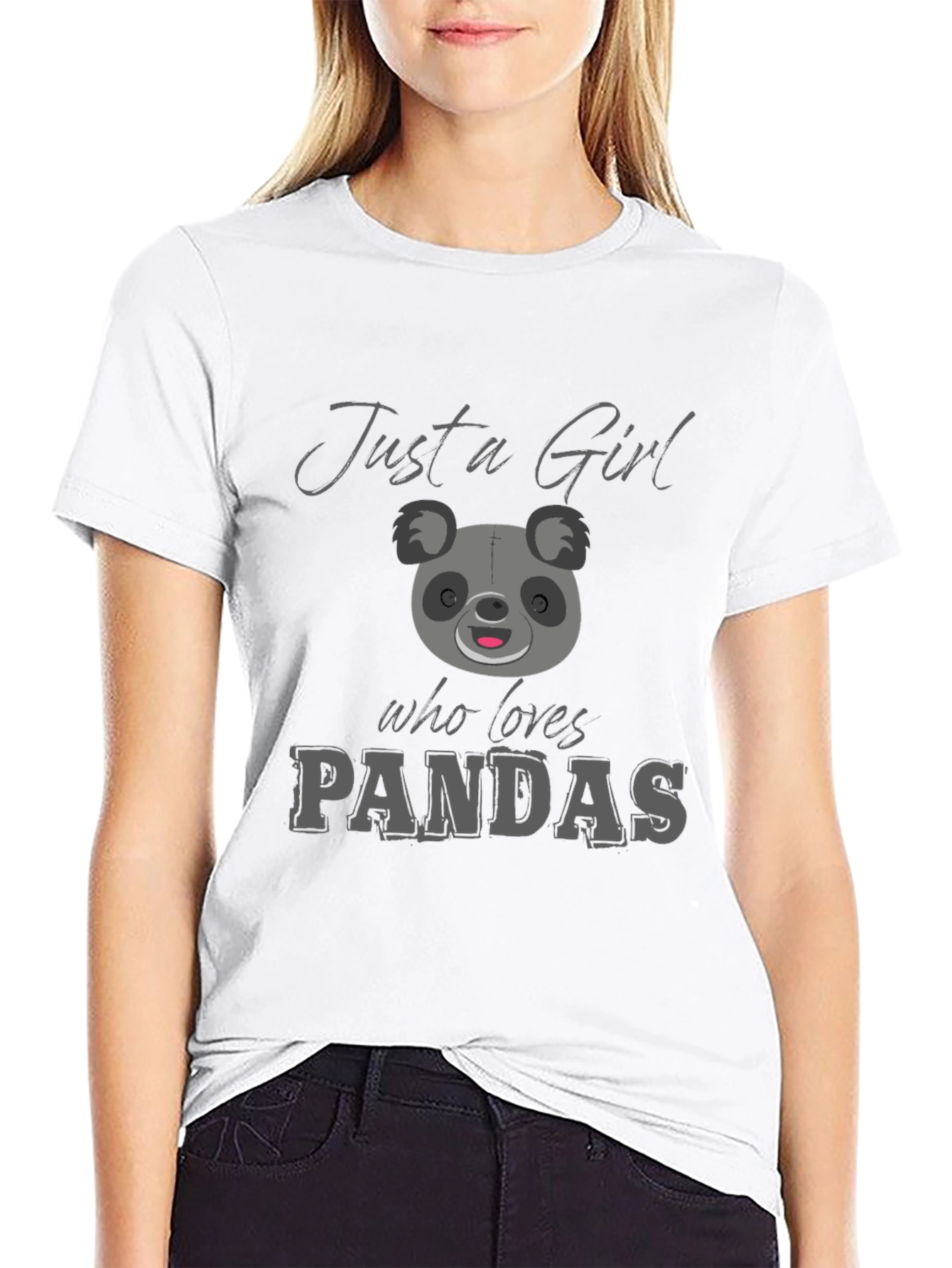 Just a Girl Who Loves Pandas T-Shirt
