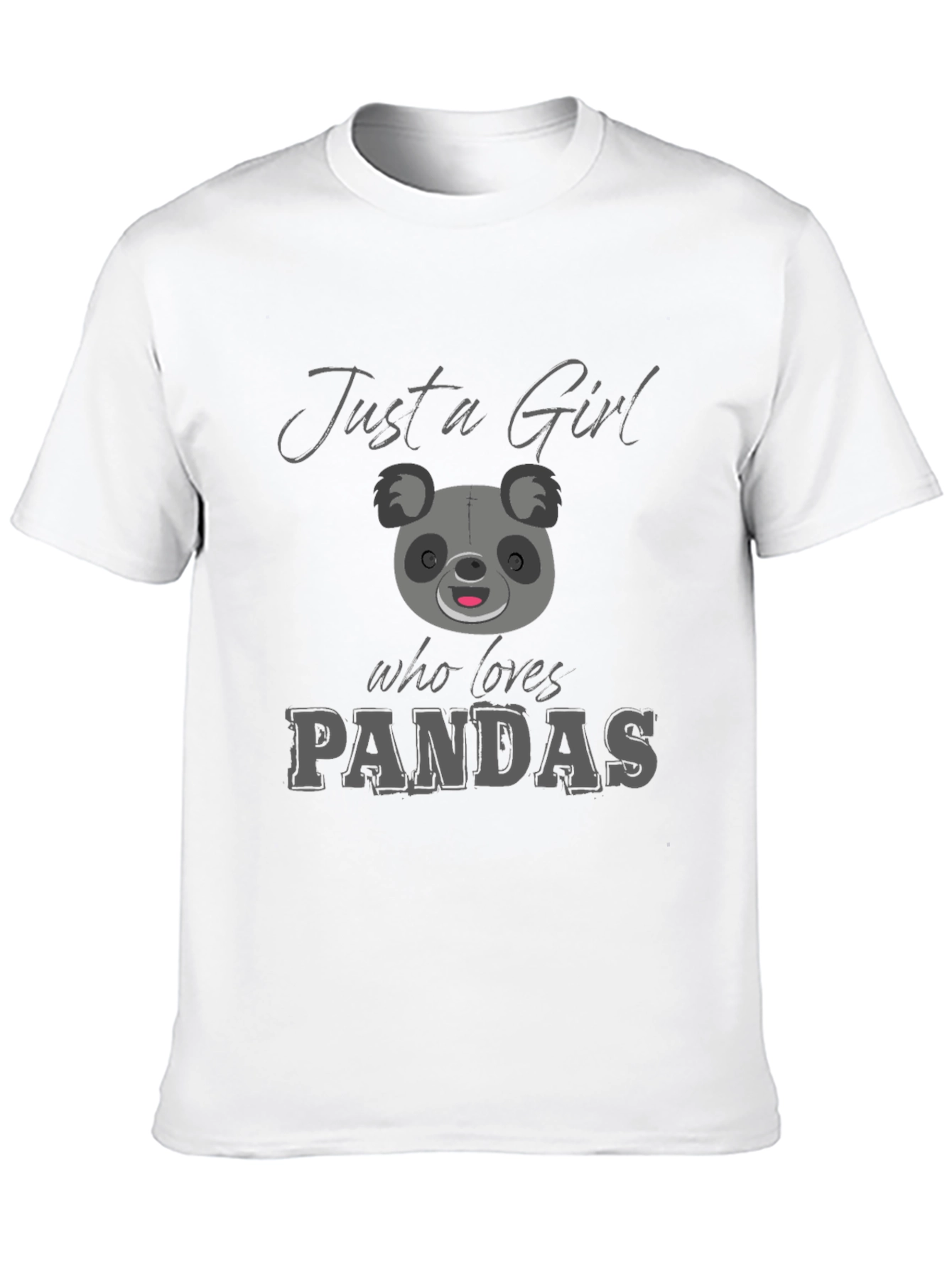 Just a Girl Who Loves Pandas T-Shirt