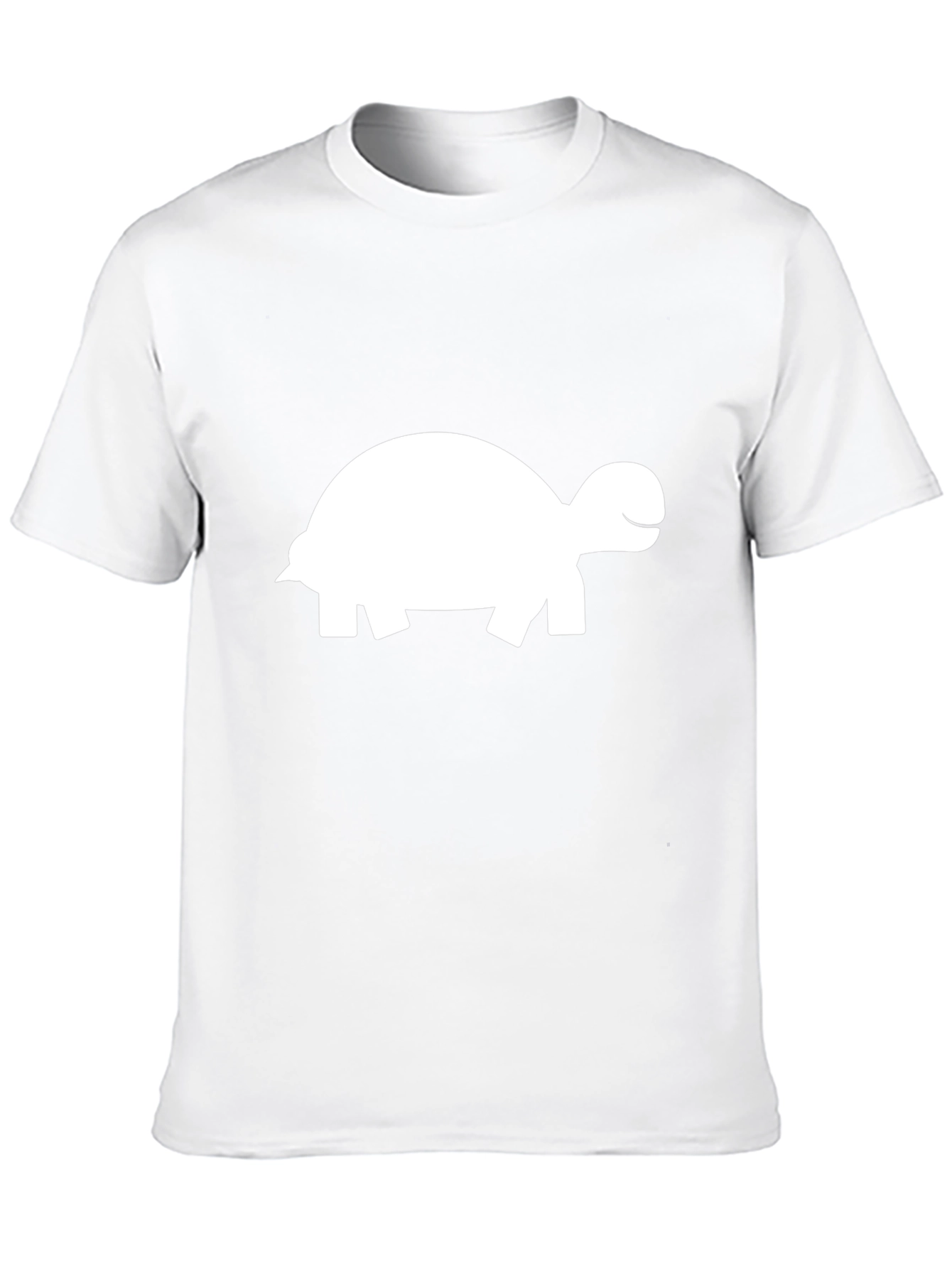 Turtle Graphic Tee - Black Cotton T-Shirt