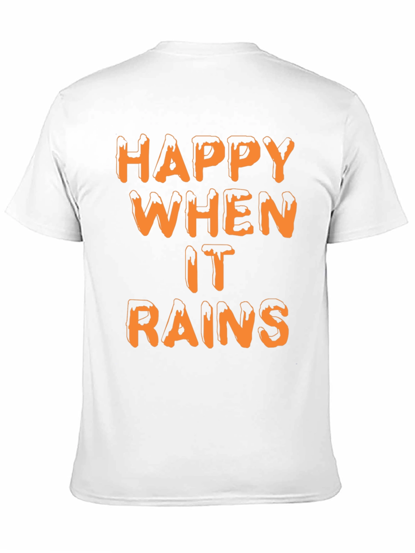 Happy When it Rains T-Shirt | Novelty Graphic Tee