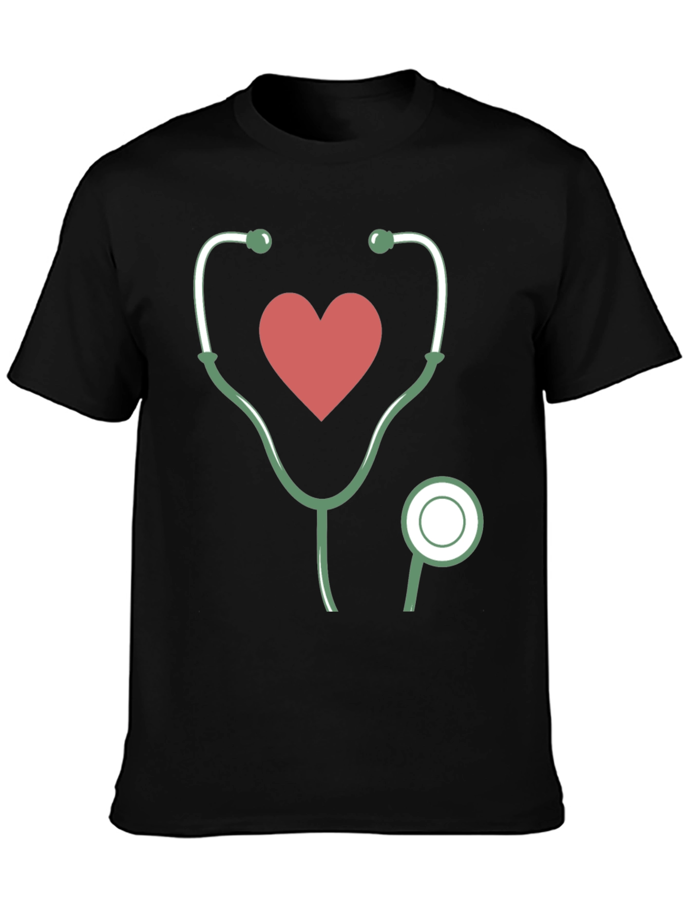 Heartbeat Stethoscope Graphic Tee