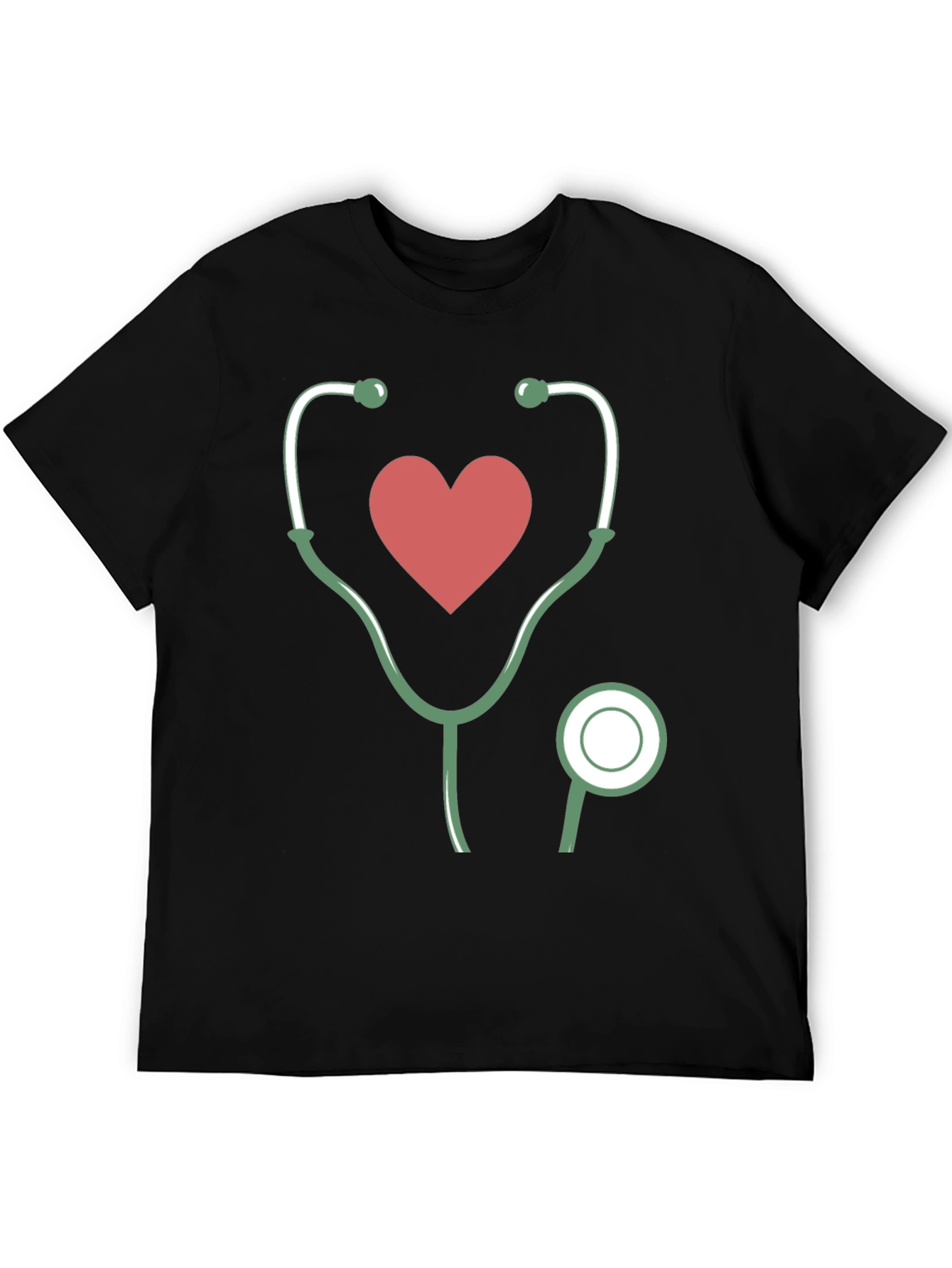Heartbeat Stethoscope Graphic Tee