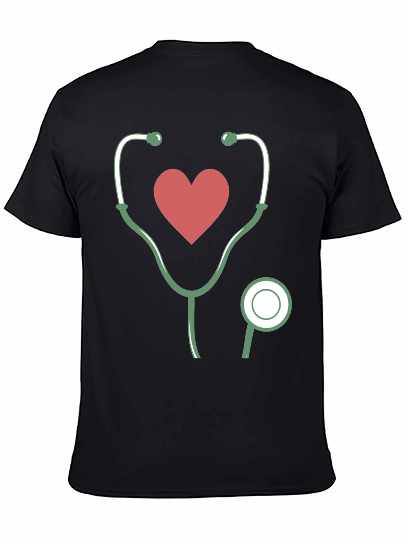 Heartbeat Stethoscope Graphic Tee