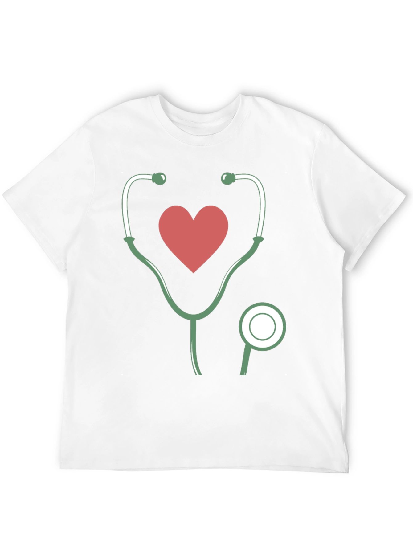 Heartbeat Stethoscope Graphic Tee