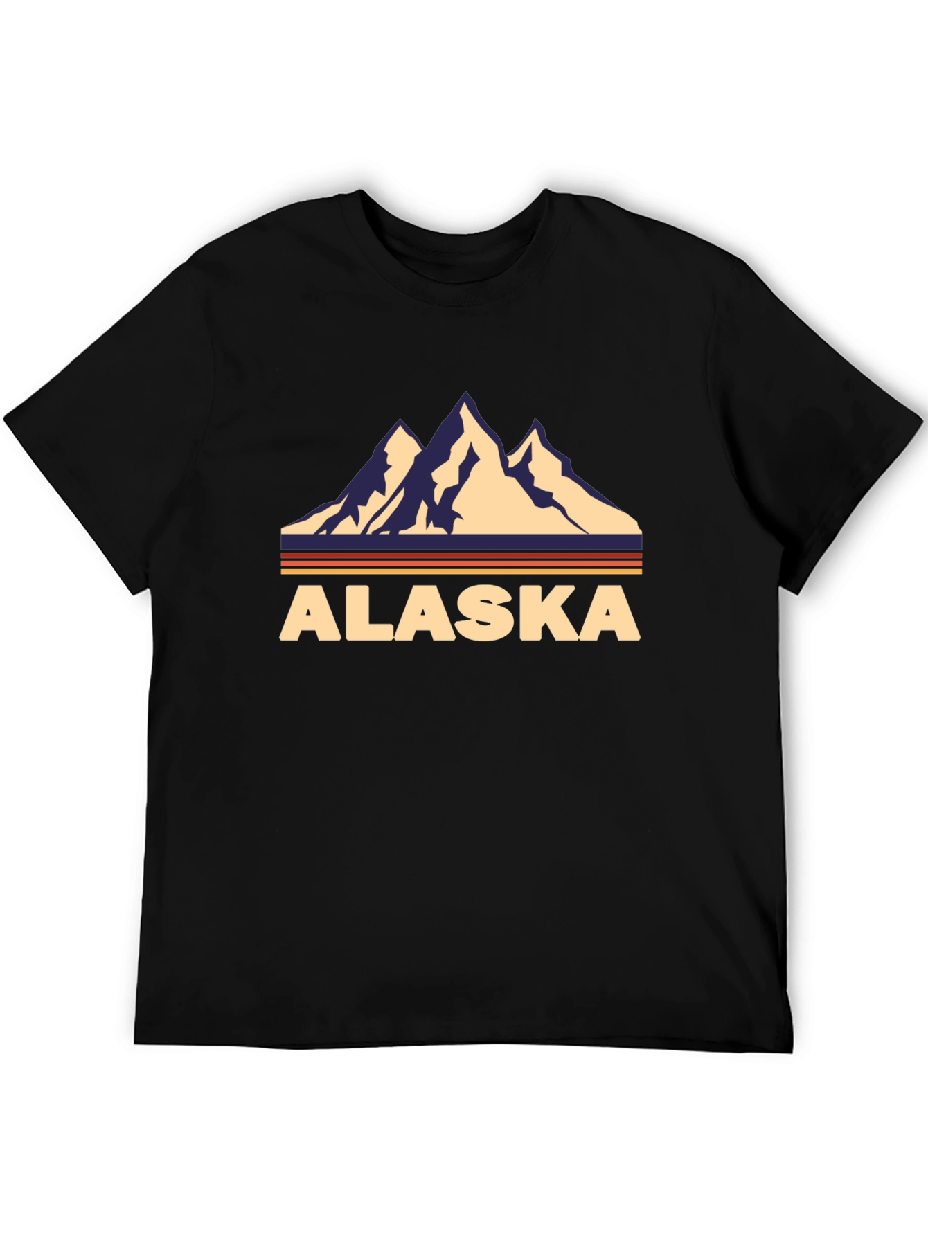 Alaska Mountain Graphic T-Shirt