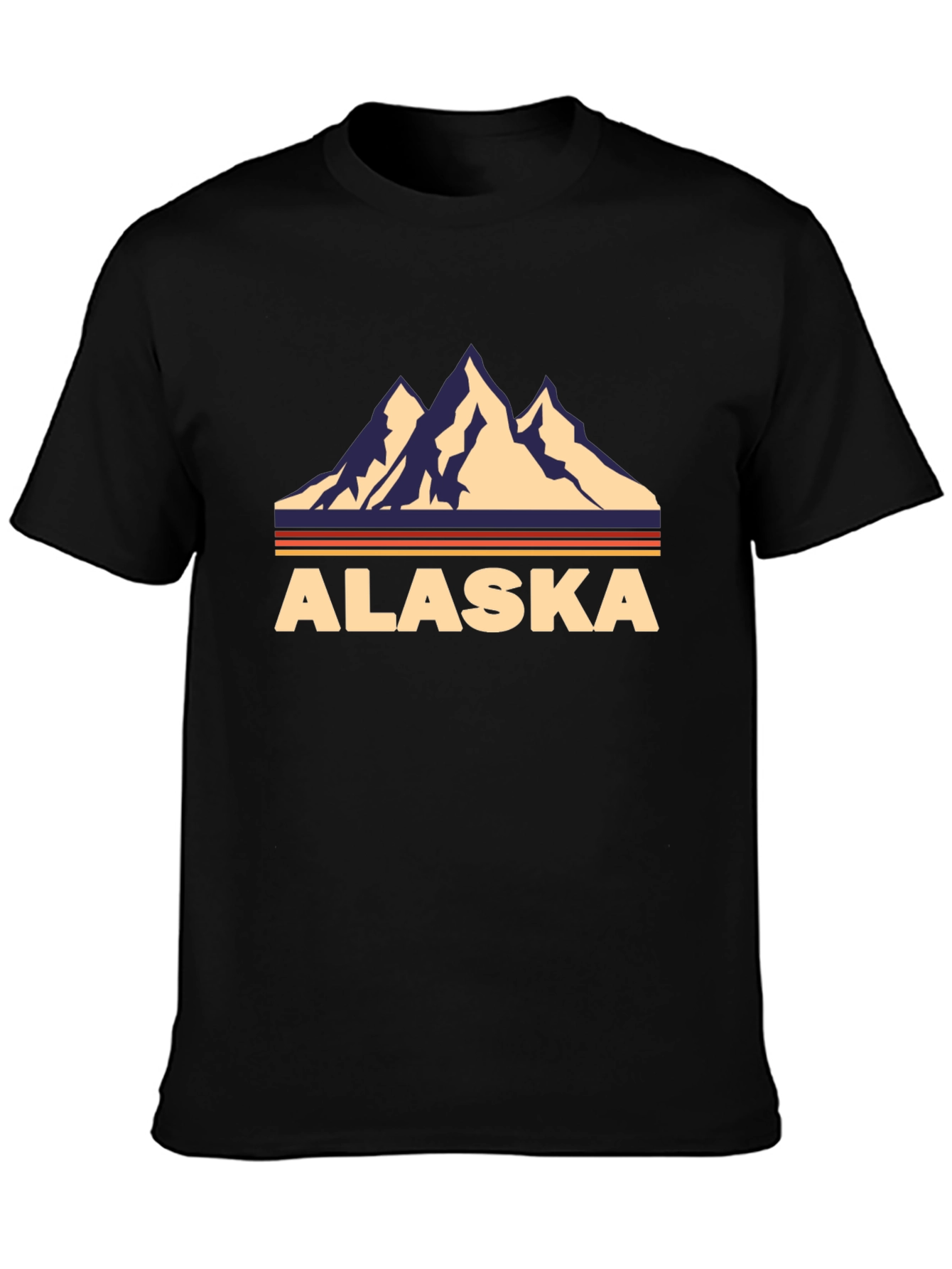 Alaska Mountain Graphic T-Shirt