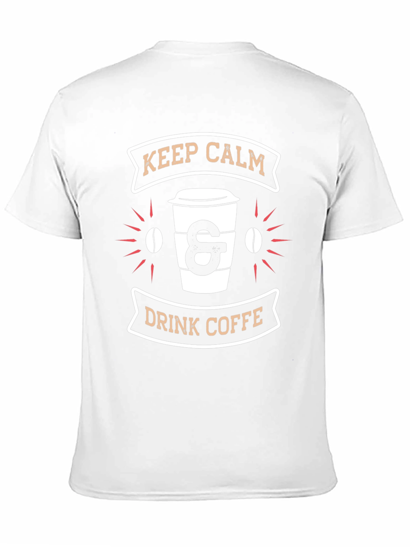 Keep Calm & Drink Coffee Graphic T-Shirt