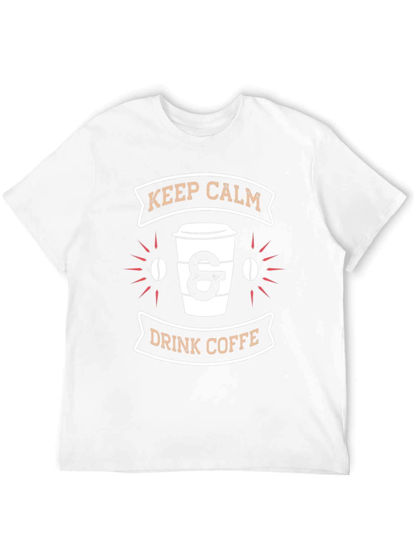 Keep Calm & Drink Coffee Graphic T-Shirt