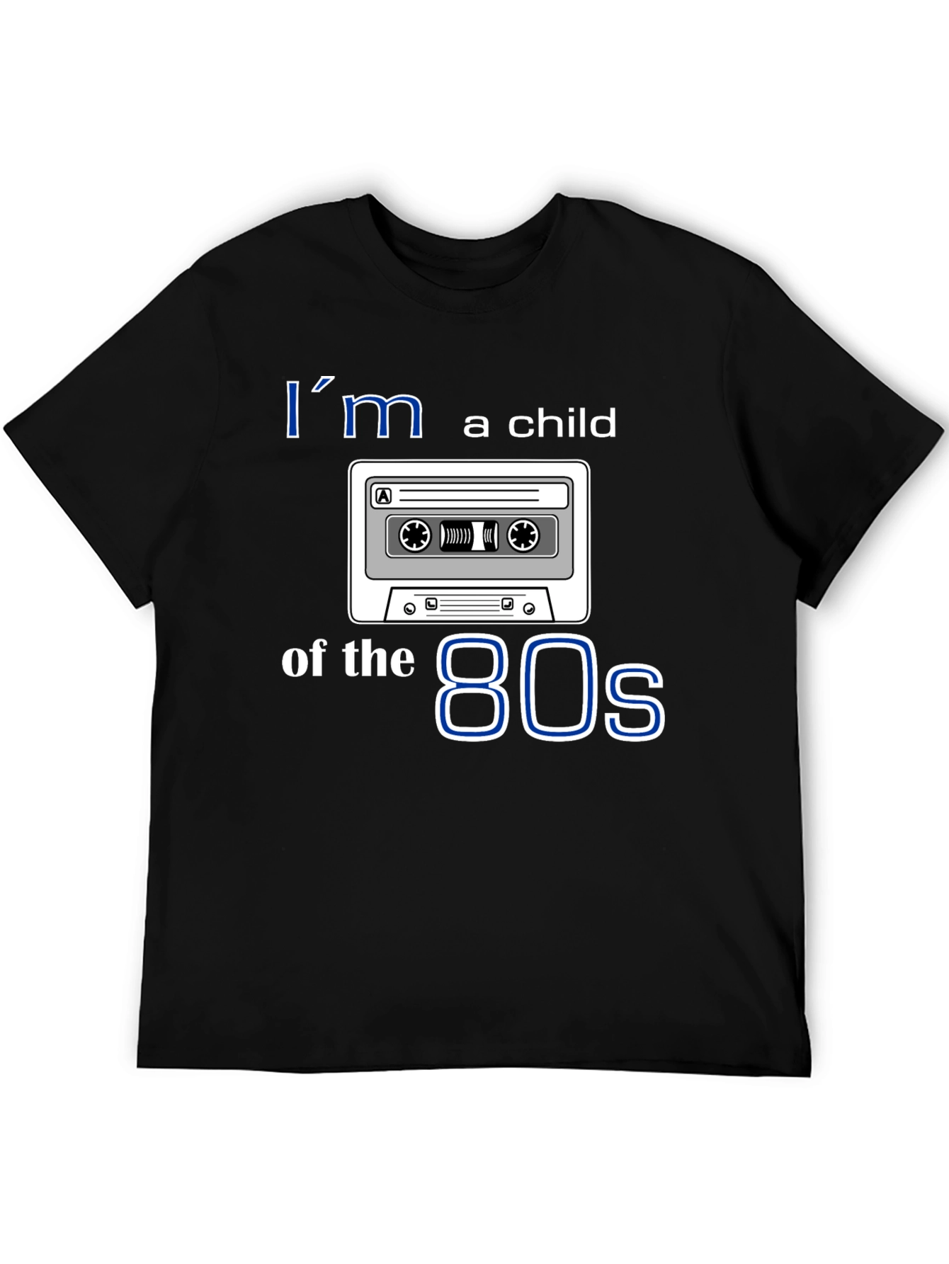Im a Child of the 80s Retro Cassette T-Shirt