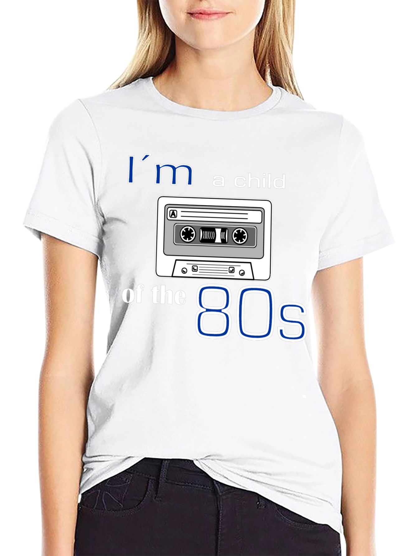 Im a Child of the 80s Retro Cassette T-Shirt
