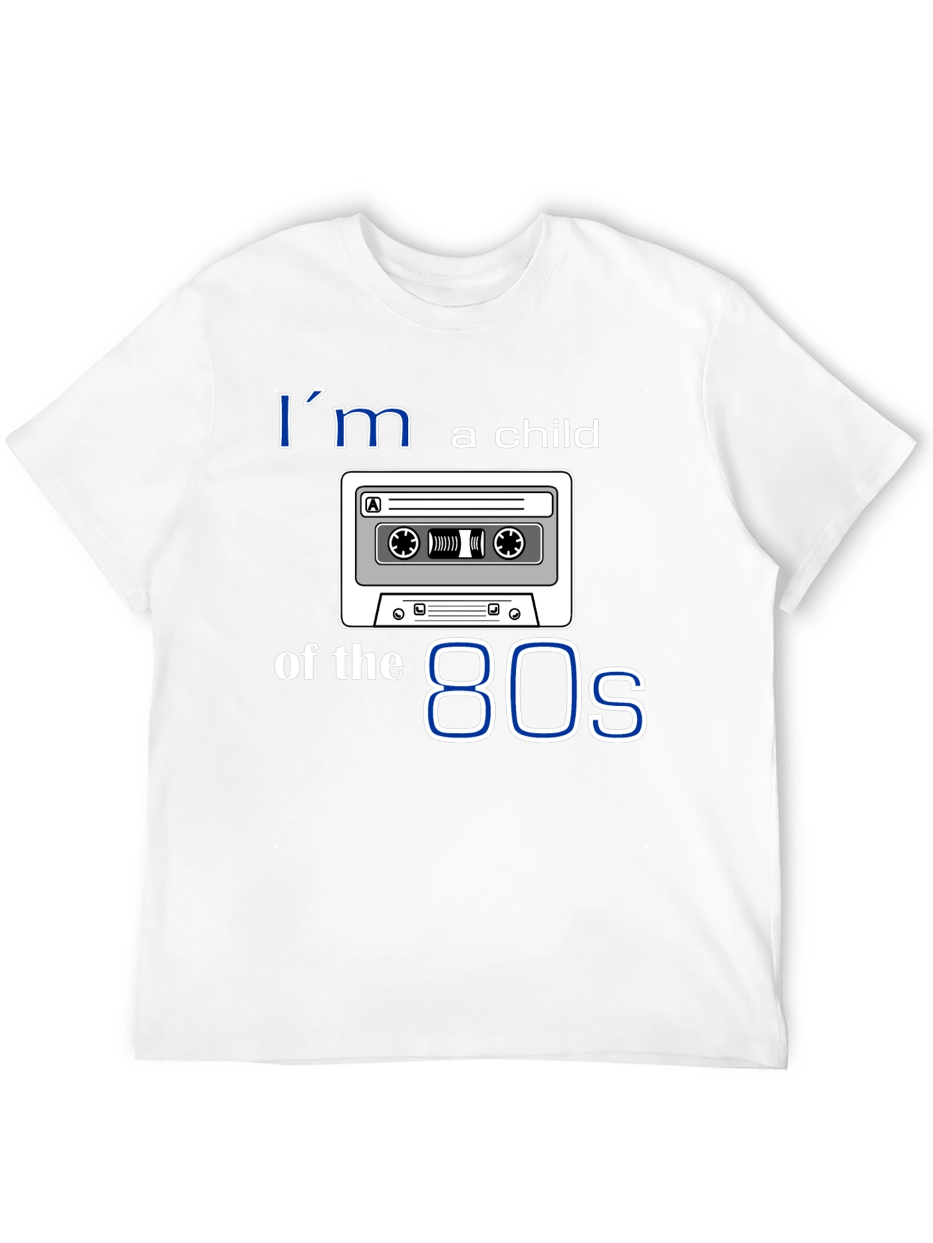 Im a Child of the 80s Retro Cassette T-Shirt