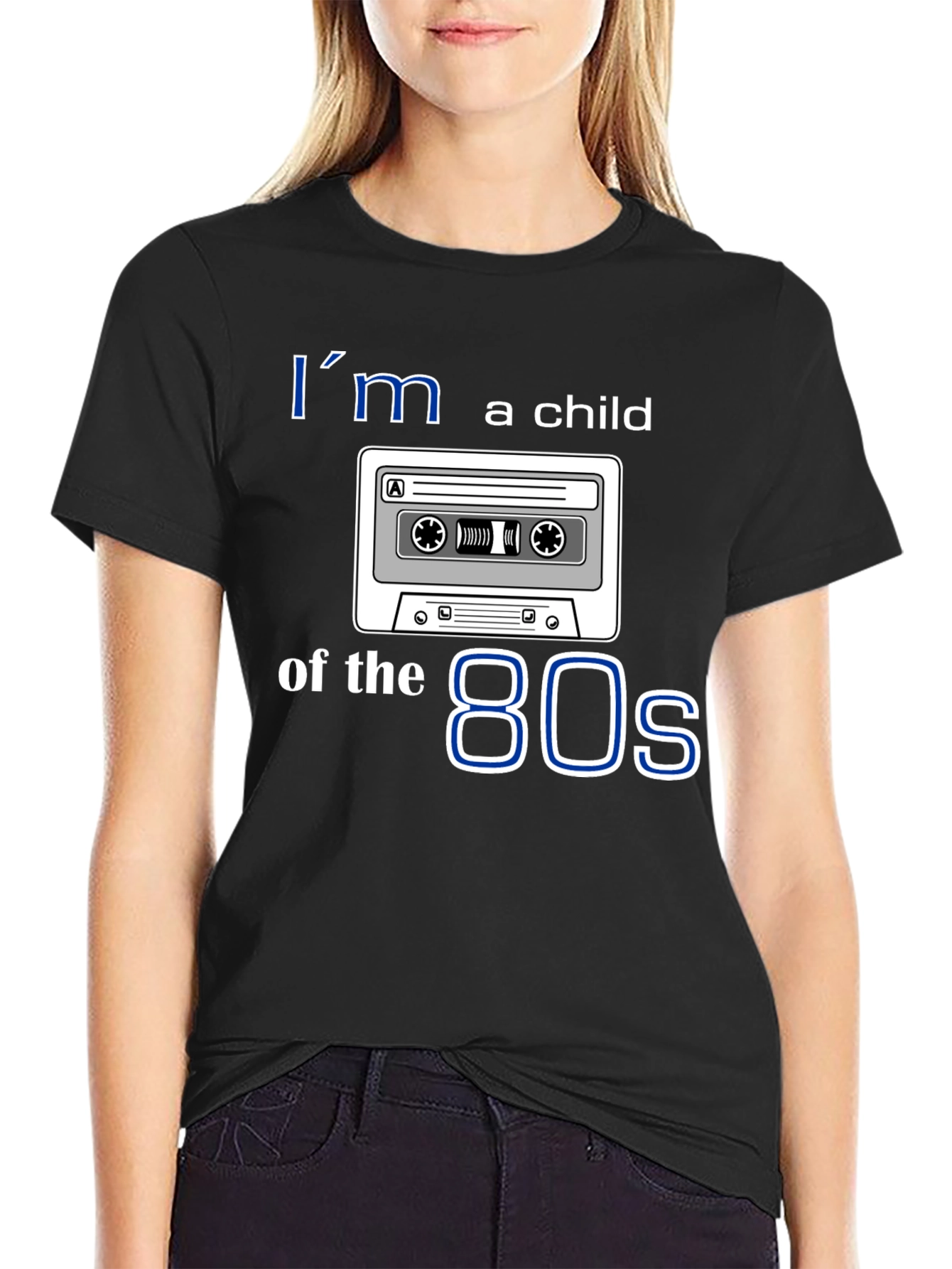 Im a Child of the 80s Retro Cassette T-Shirt