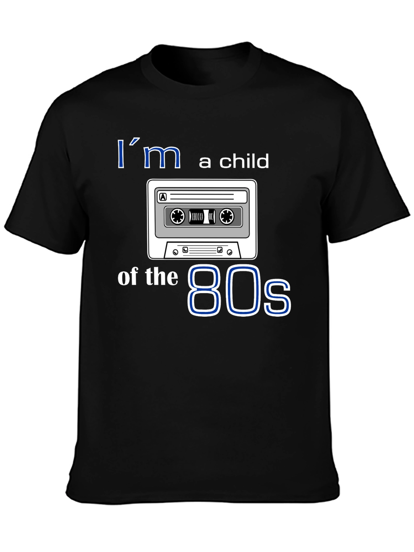 Im a Child of the 80s Retro Cassette T-Shirt