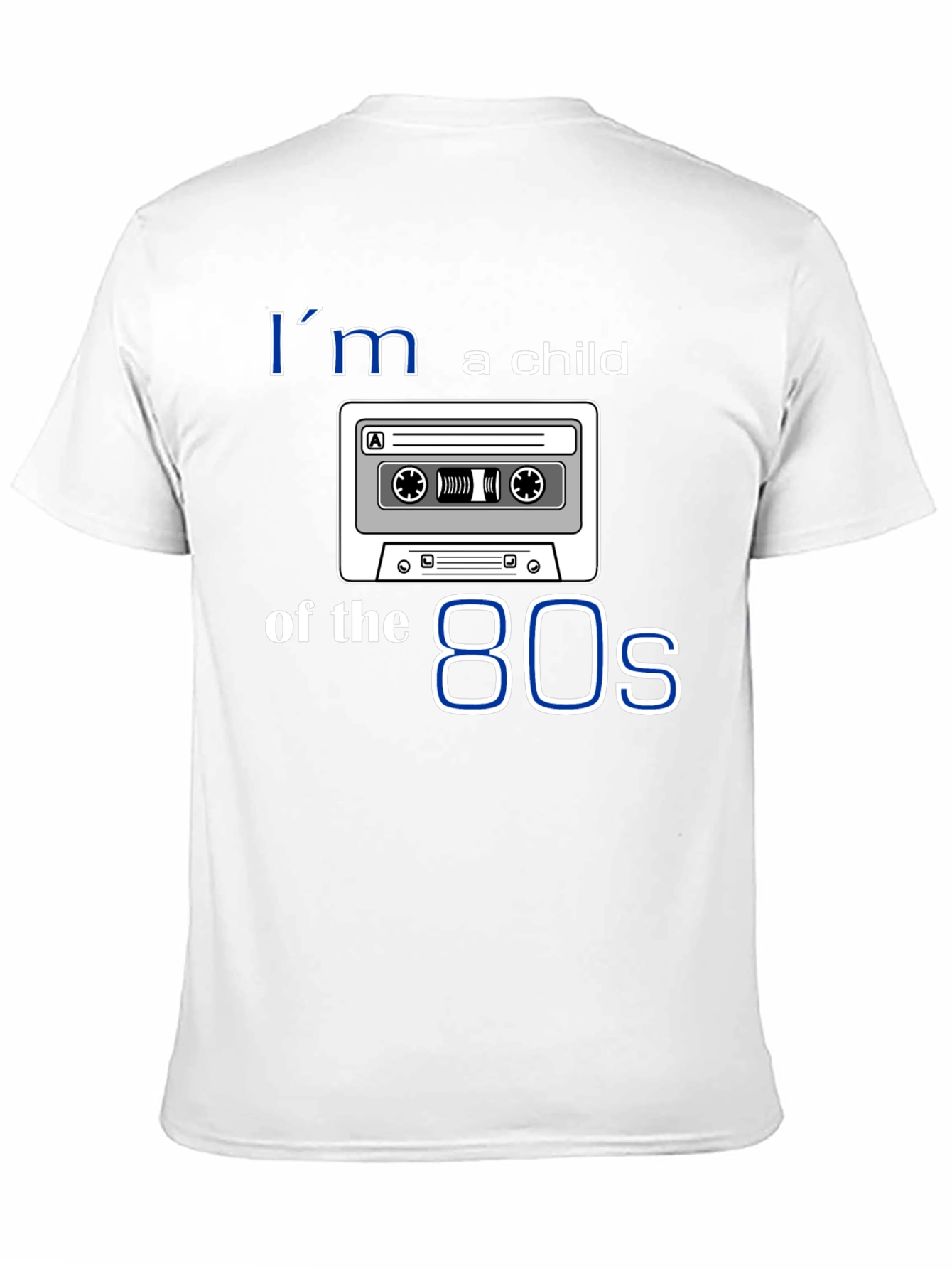 Im a Child of the 80s Retro Cassette T-Shirt