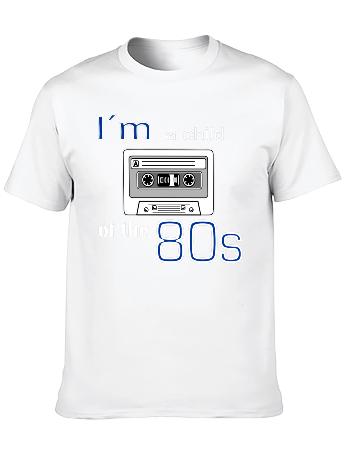 Im a Child of the 80s Retro Cassette T-Shirt