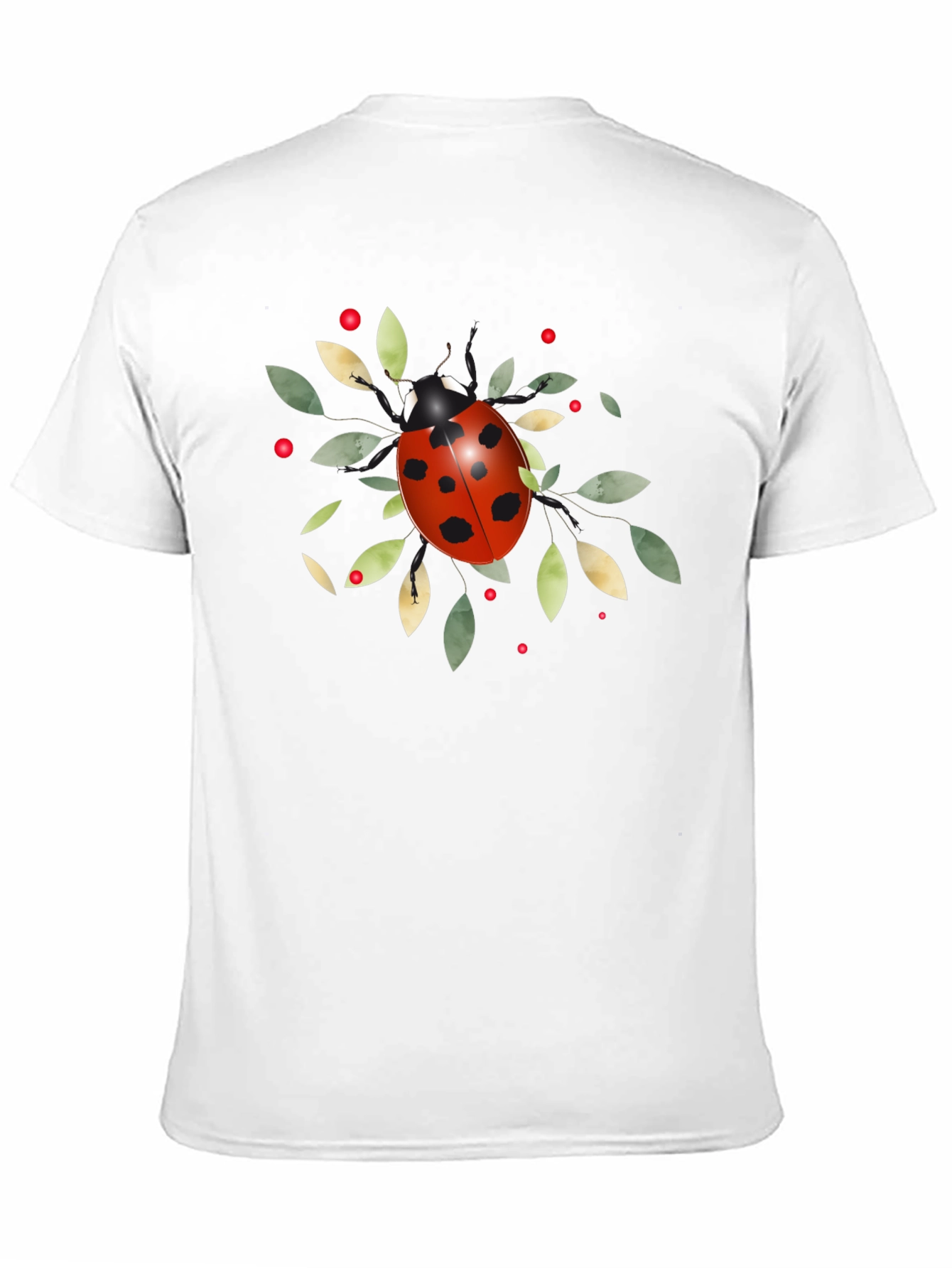 Ladybug Graphic Tee - Nature Inspired Casual Wear