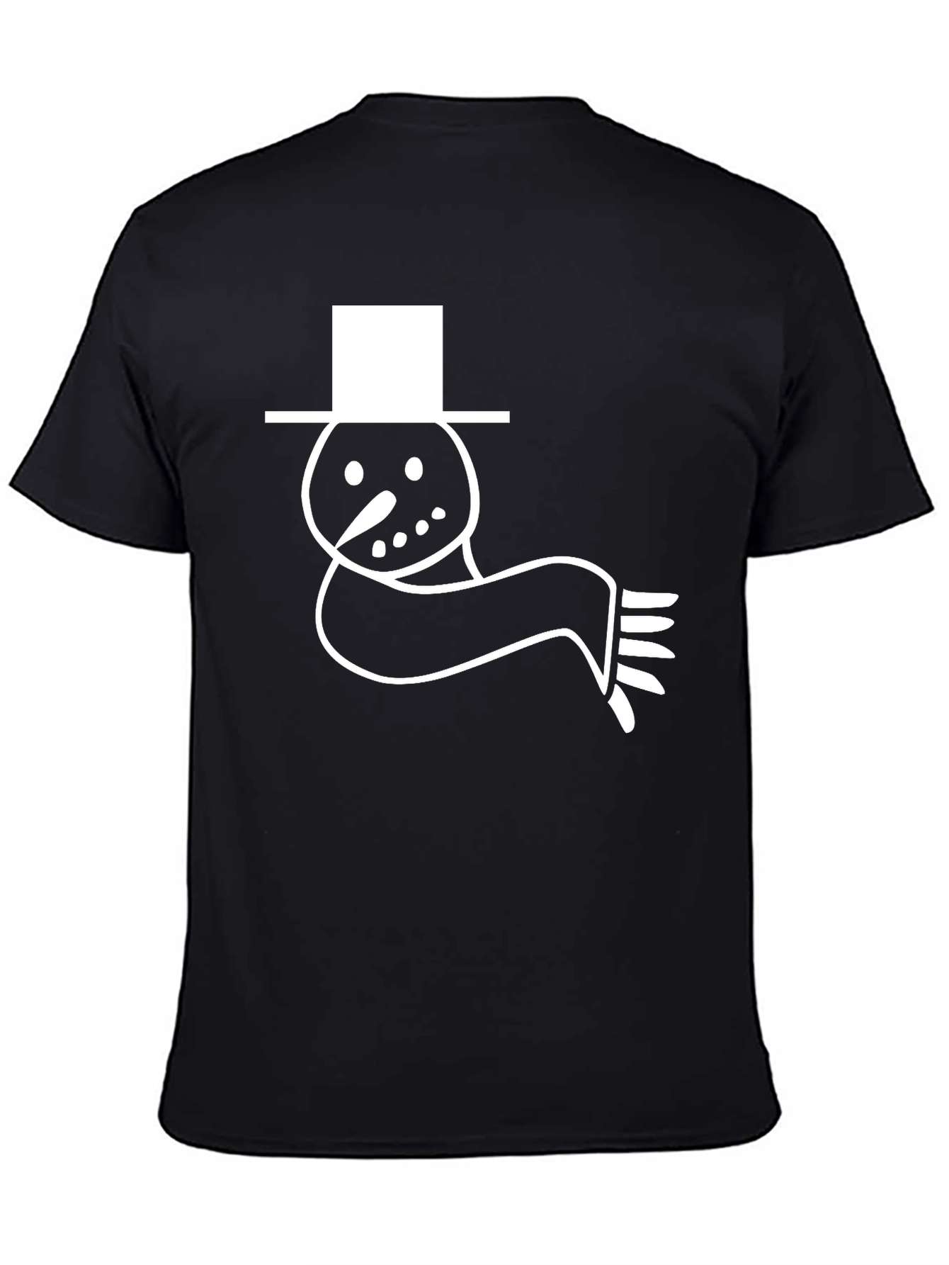 Snowman Graphic Tee - Winter Holiday T-Shirt
