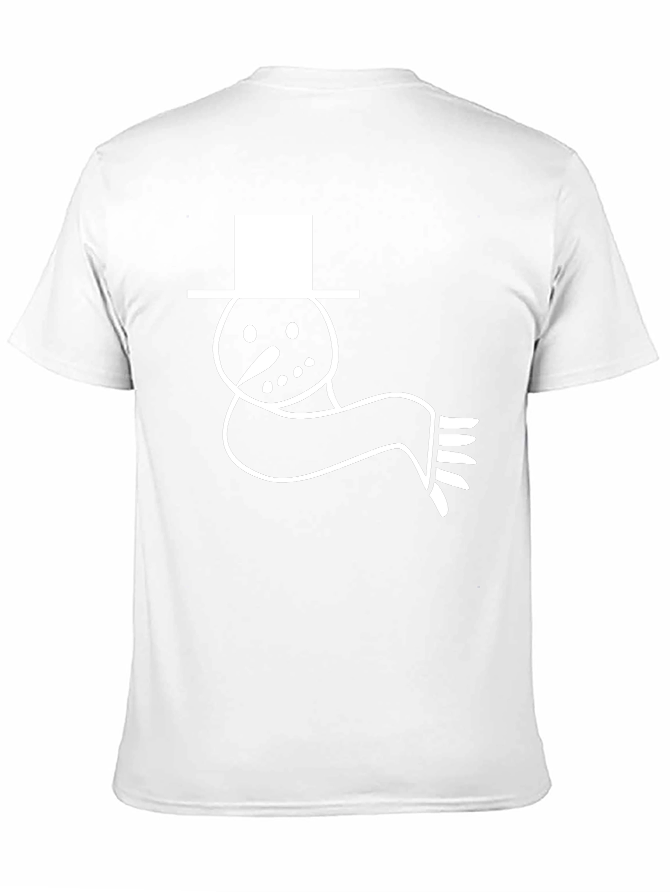 Snowman Graphic Tee - Winter Holiday T-Shirt