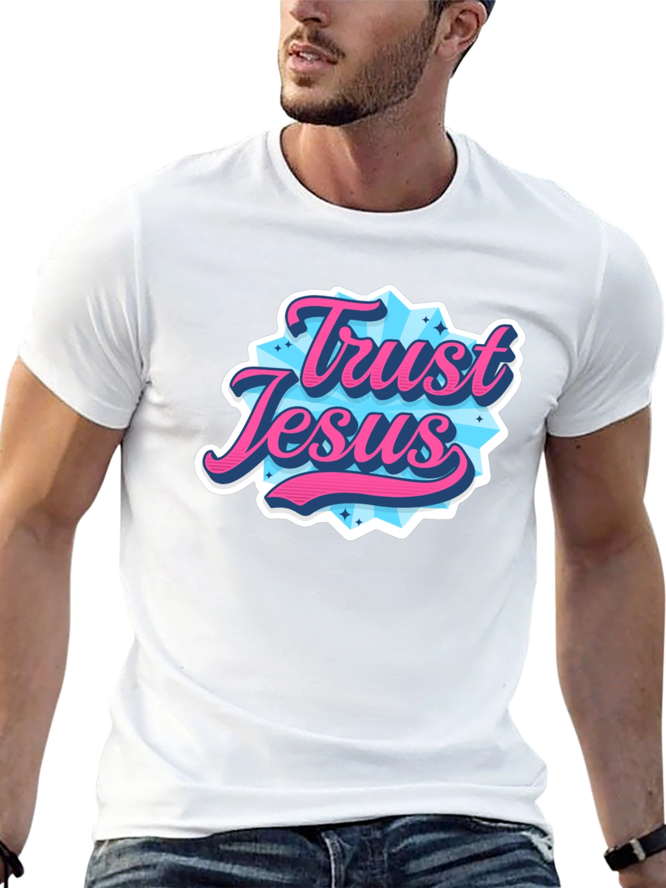 Trust Jesus Graphic T-Shirt