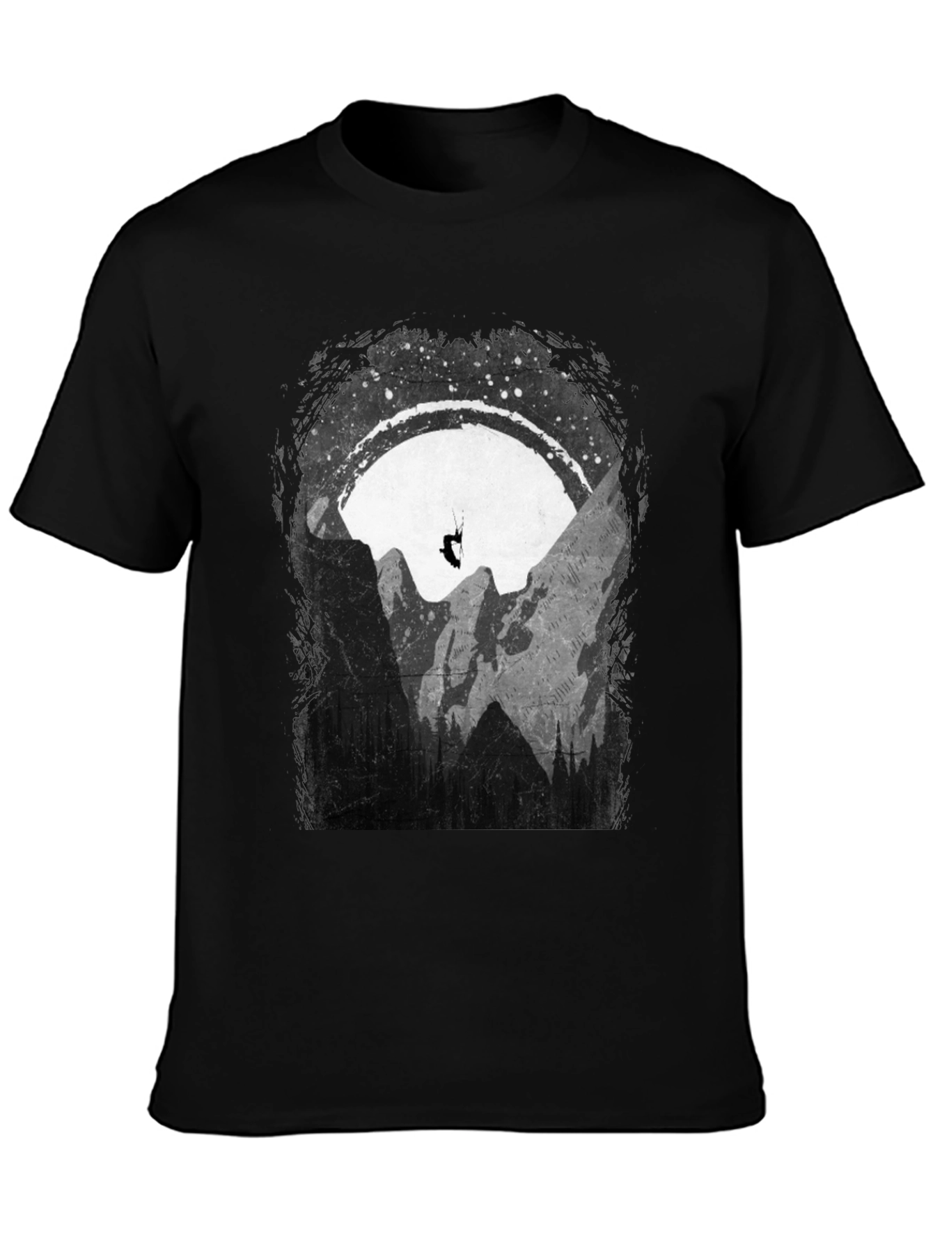 Mountain Paragliding Graphic T-Shirt - Adventure Ready!