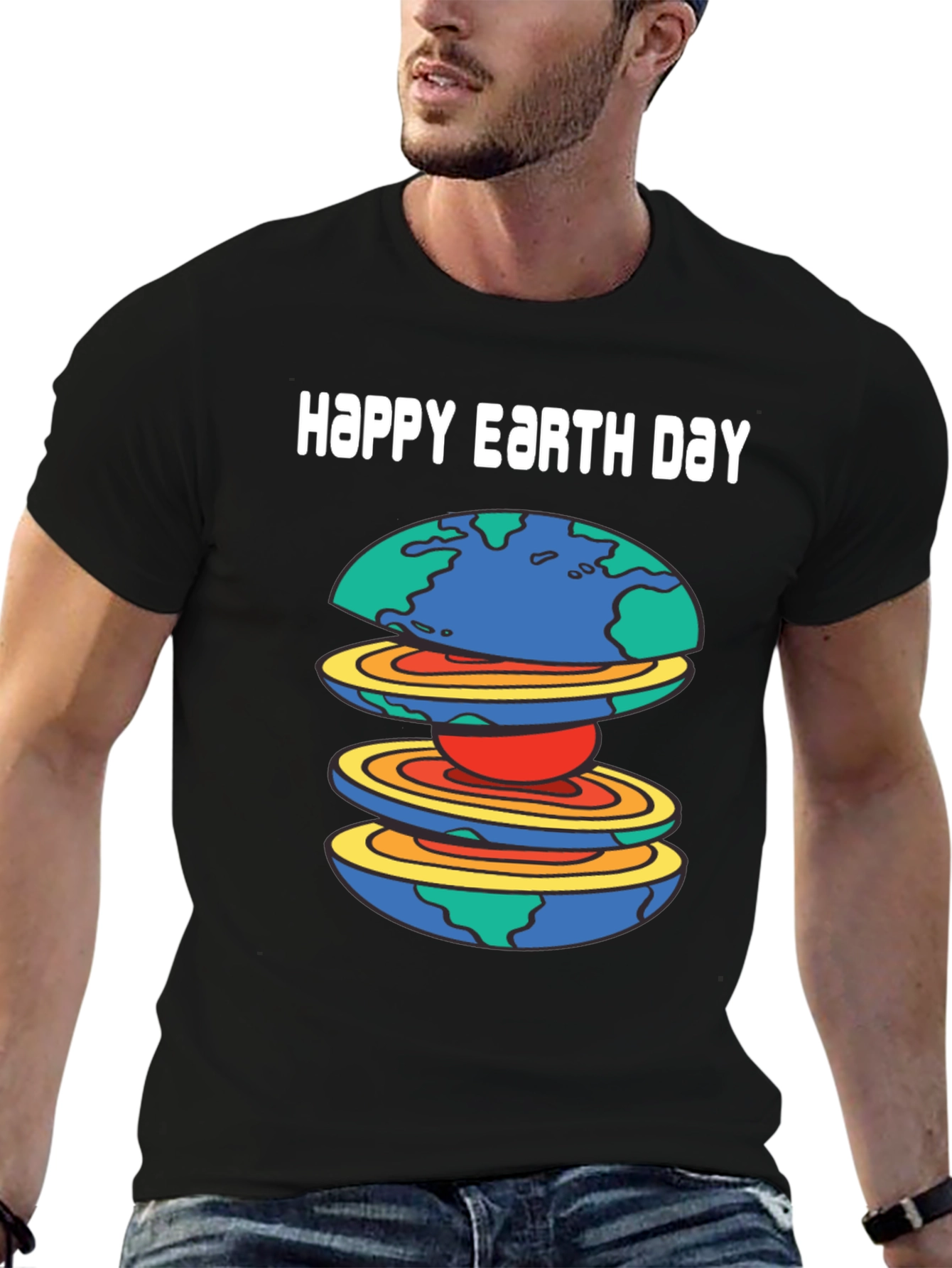 Happy Earth Day Layers T-Shirt