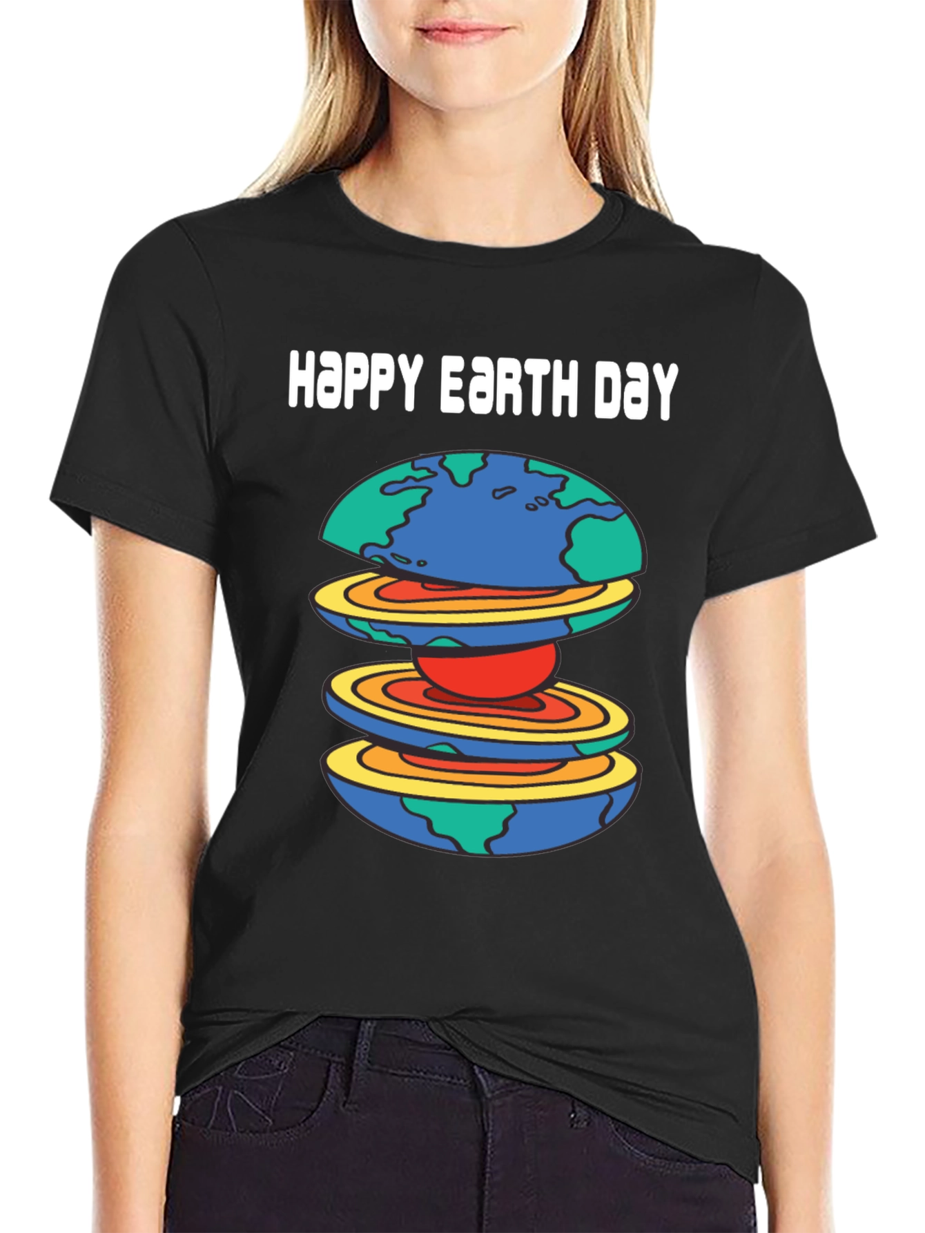 Happy Earth Day Layers T-Shirt
