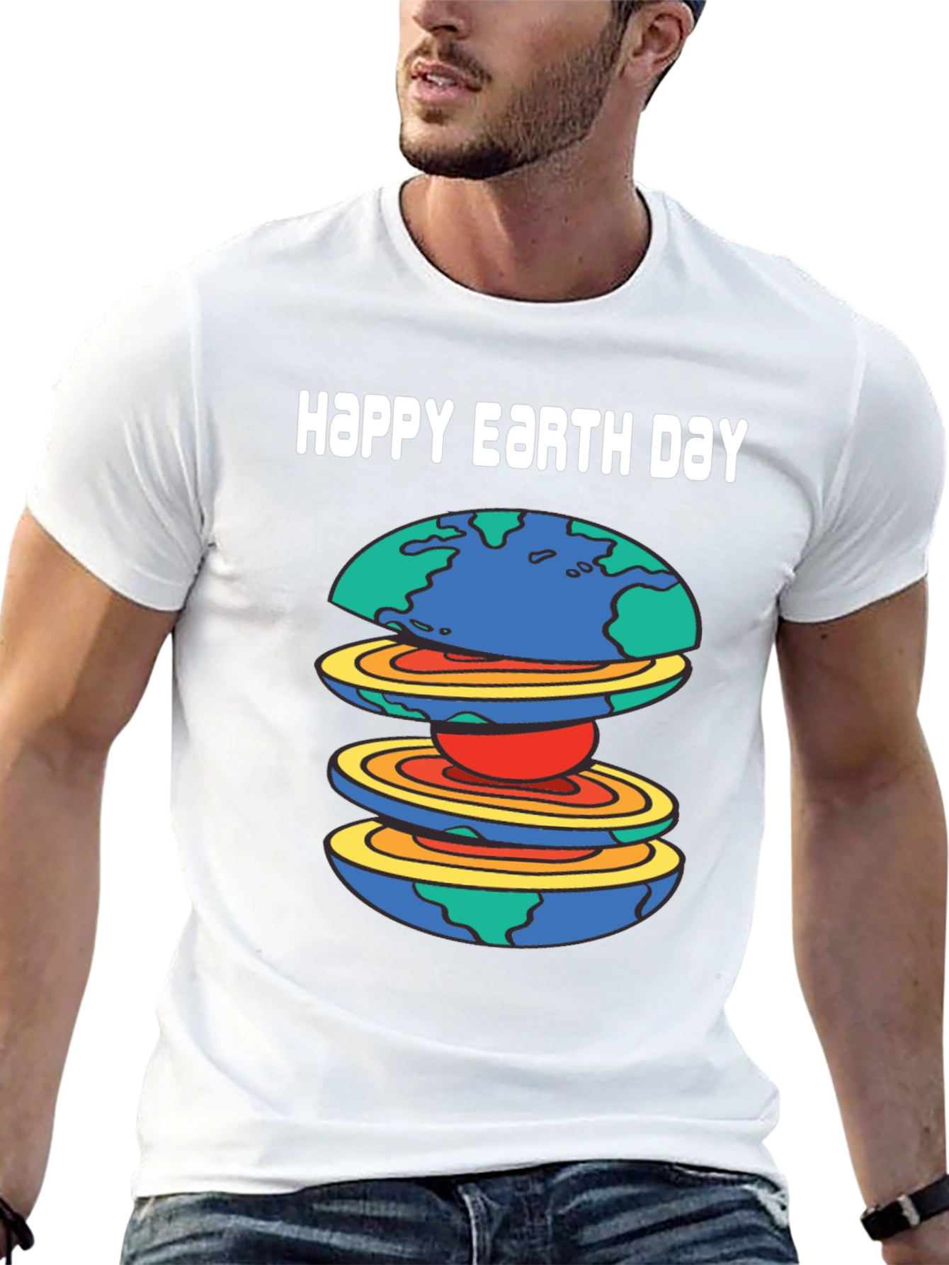 Happy Earth Day Layers T-Shirt