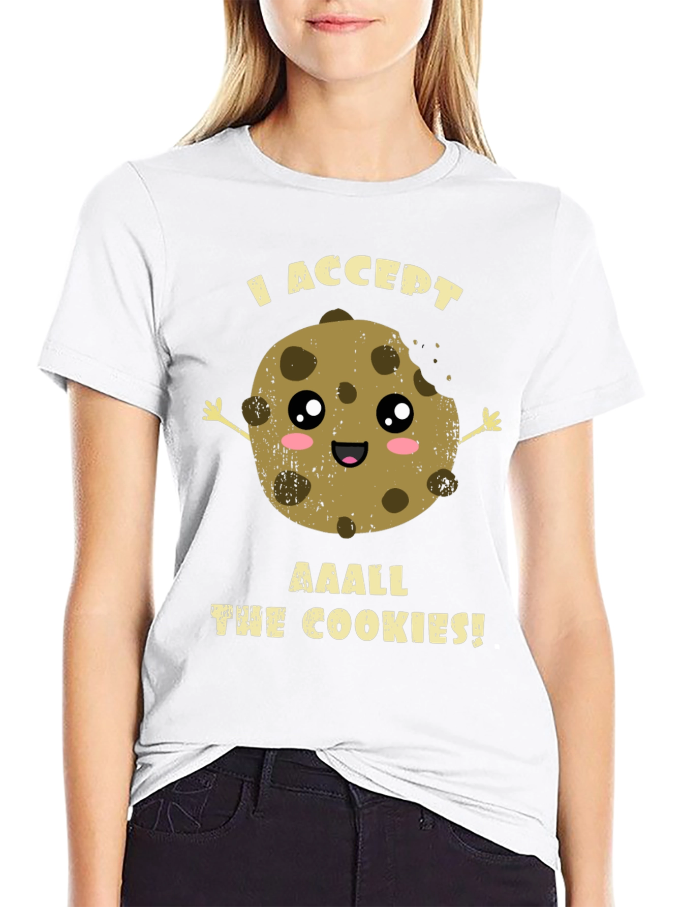 I Accept All the Cookies! Funny Cookie T-Shirt