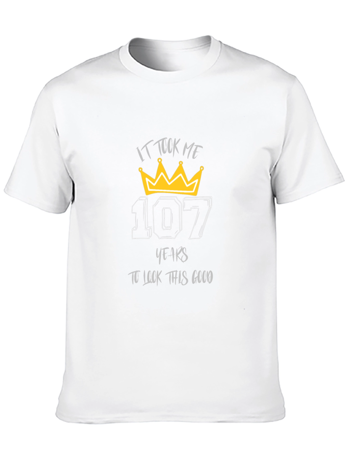 107th Birthday Graphic T-Shirt