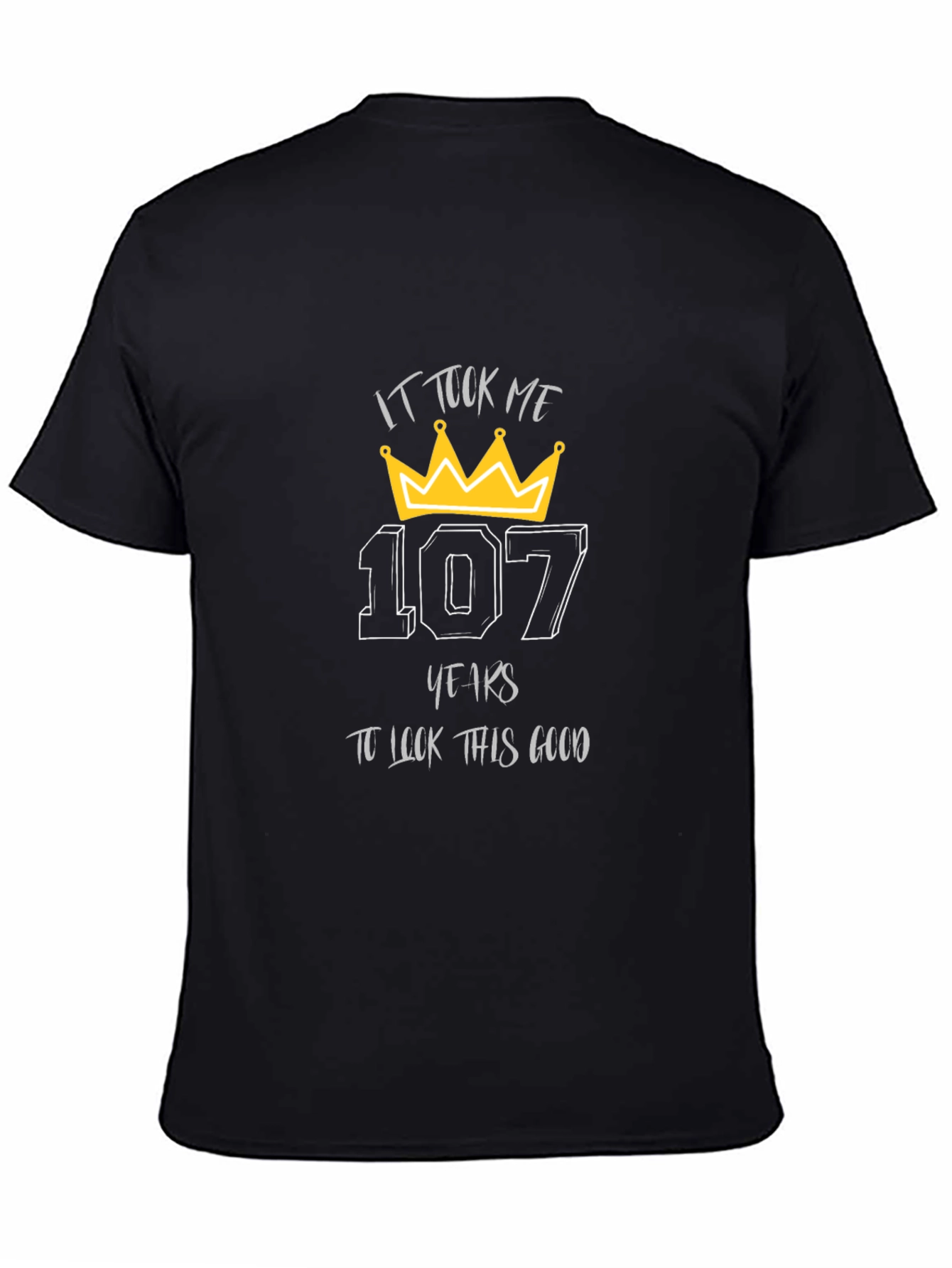 107th Birthday Graphic T-Shirt