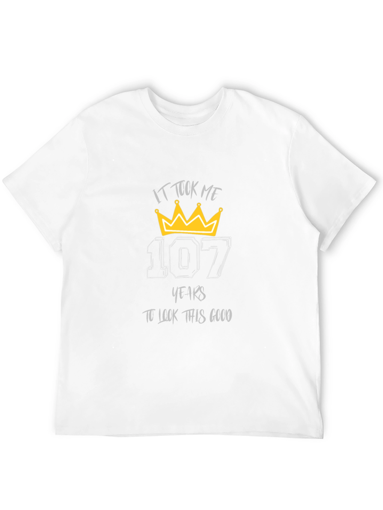 107th Birthday Graphic T-Shirt