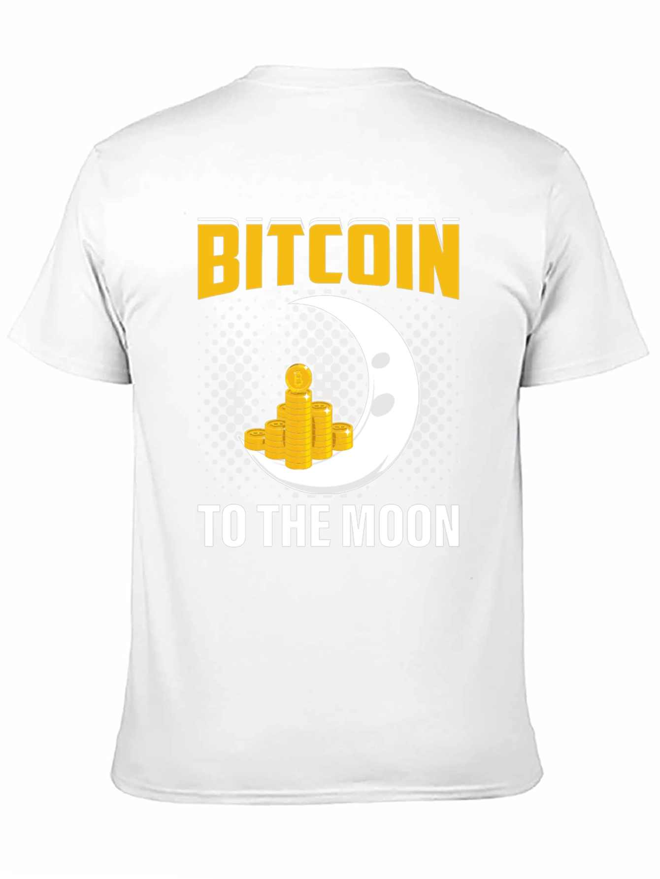 Bitcoin To The Moon Graphic T-Shirt