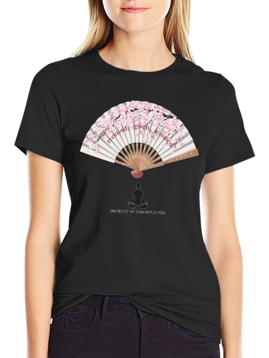 Zen Fan Graphic Tee - Master of My Own Reflection