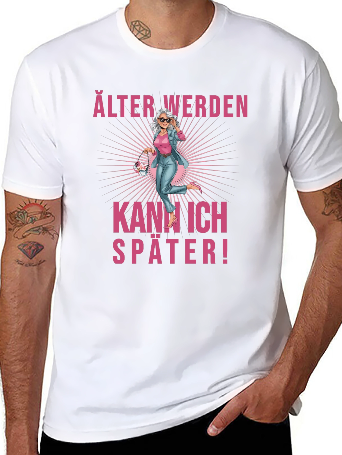 Älter Werden Kann Ich Später! T-Shirt