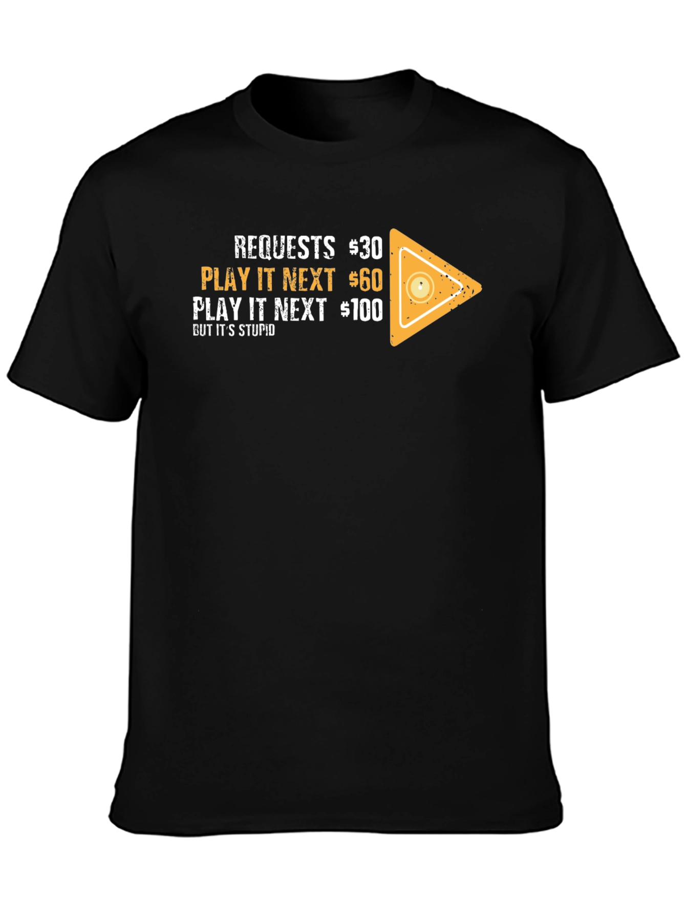 Requests & Play Next Graphic Tee