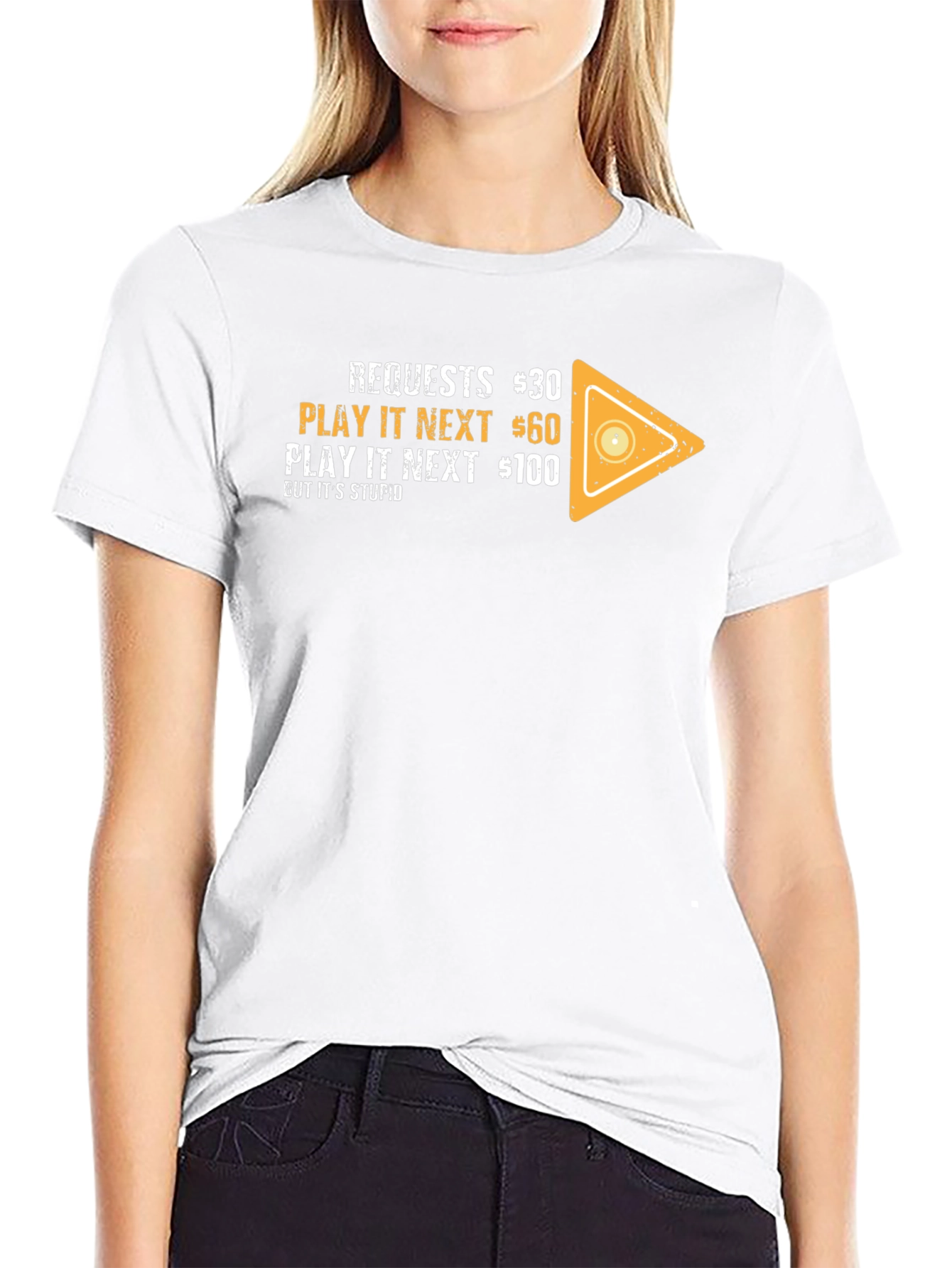 Requests & Play Next Graphic Tee
