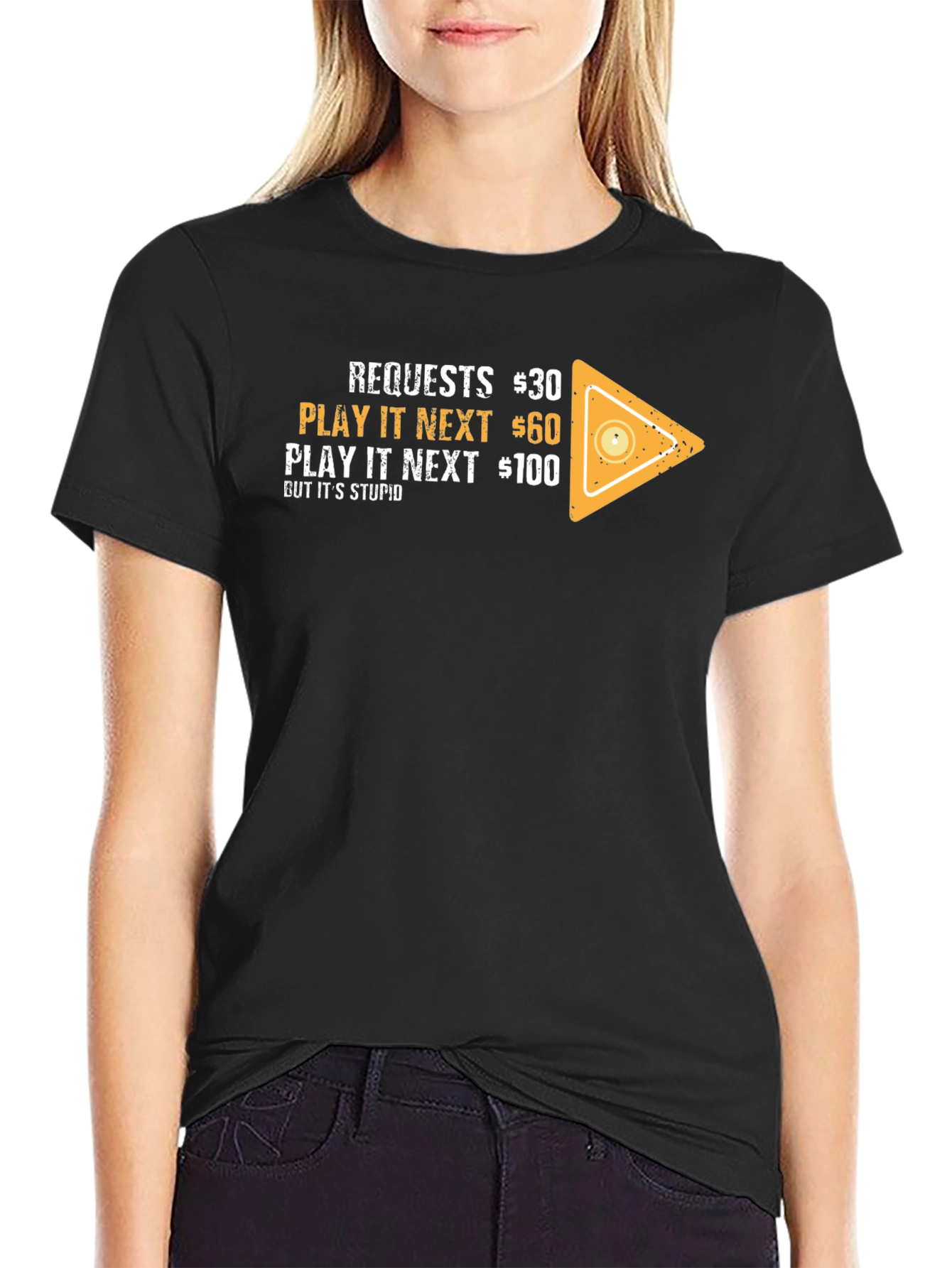 Requests & Play Next Graphic Tee