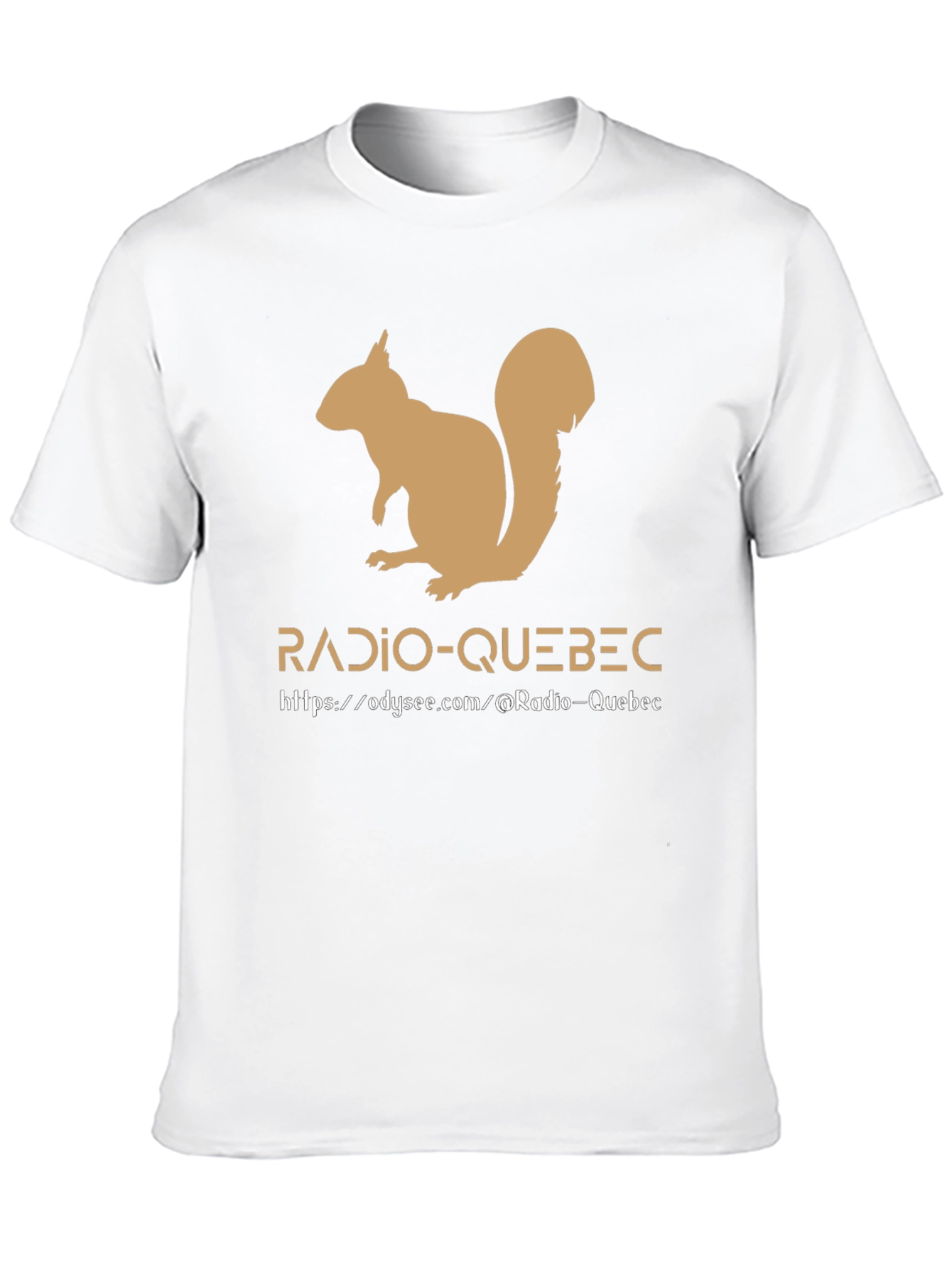 Radio-Quebec Squirrel Tee - Black